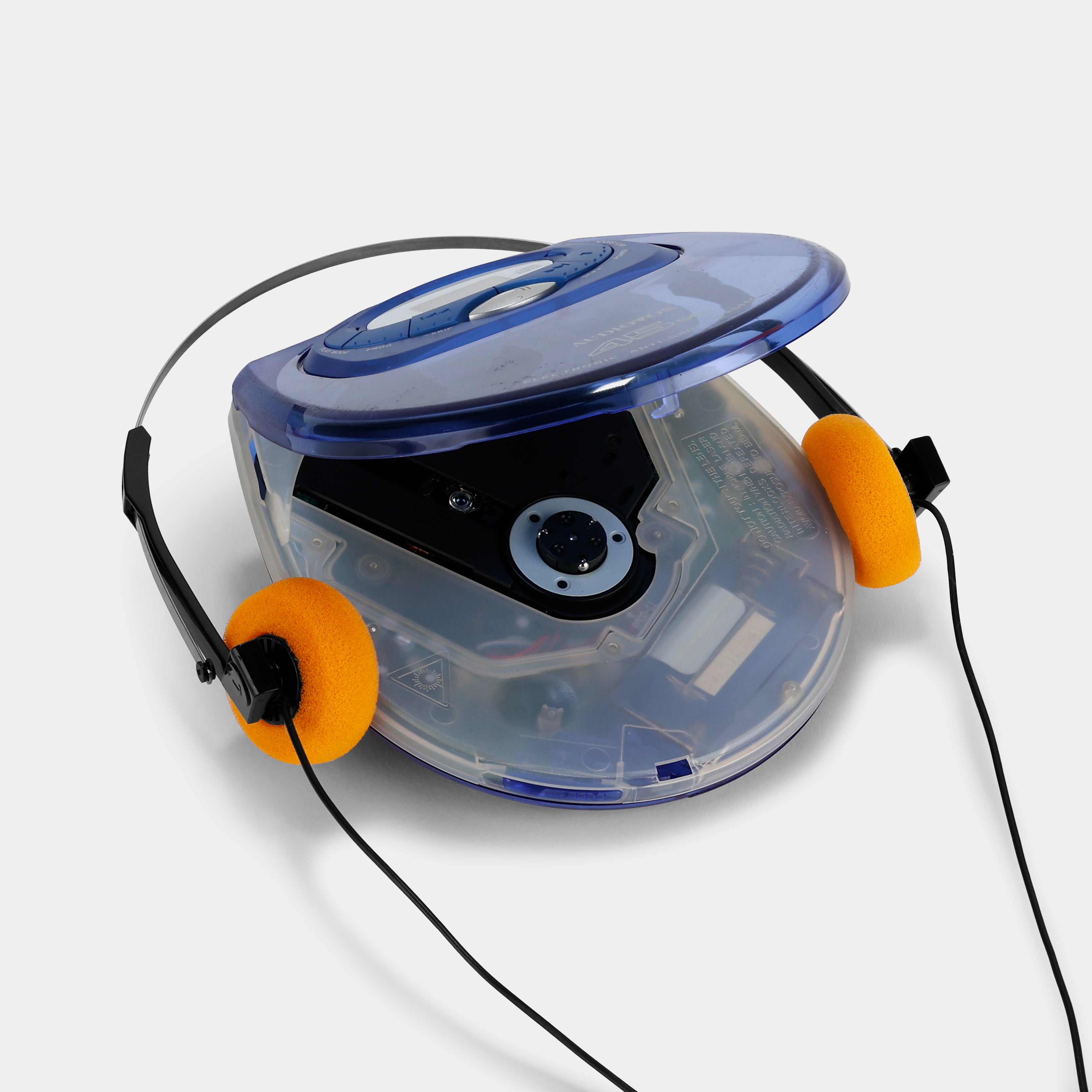 Audiovox DM8905-45B Blue Portable CD Player