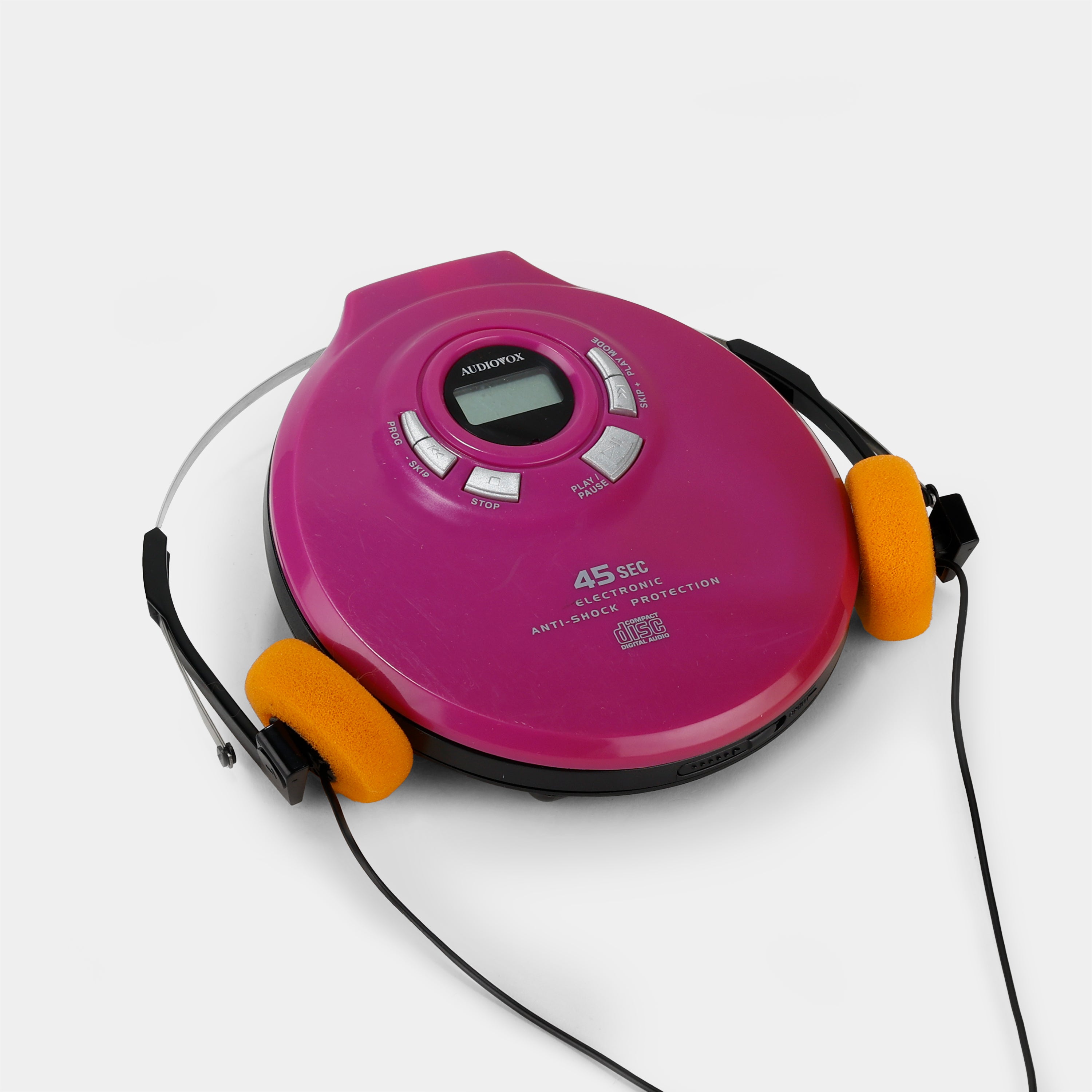 Audiovox DM8703-45 Pink Portable CD Player
