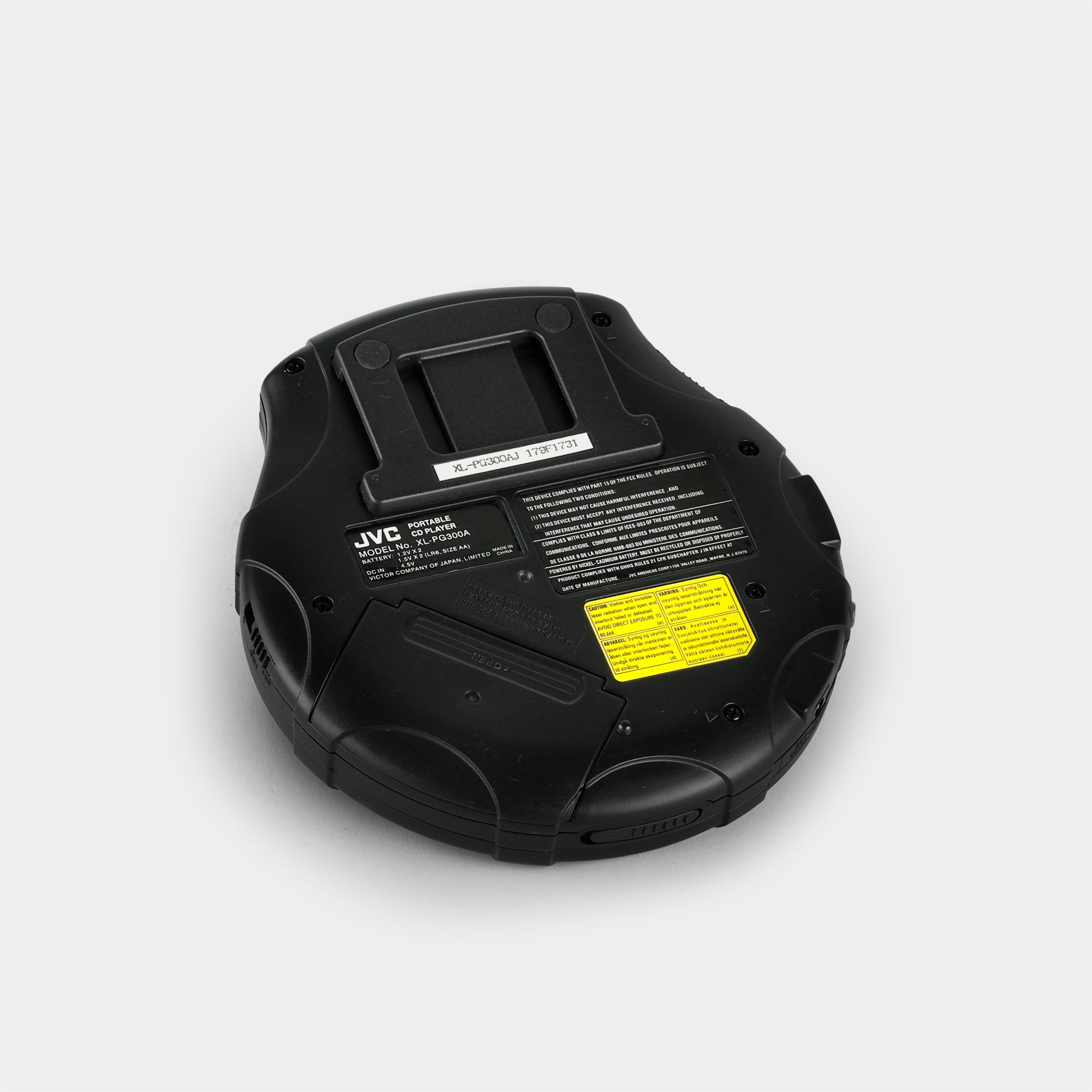 JVC XL-PG300A Blue Portable CD Player