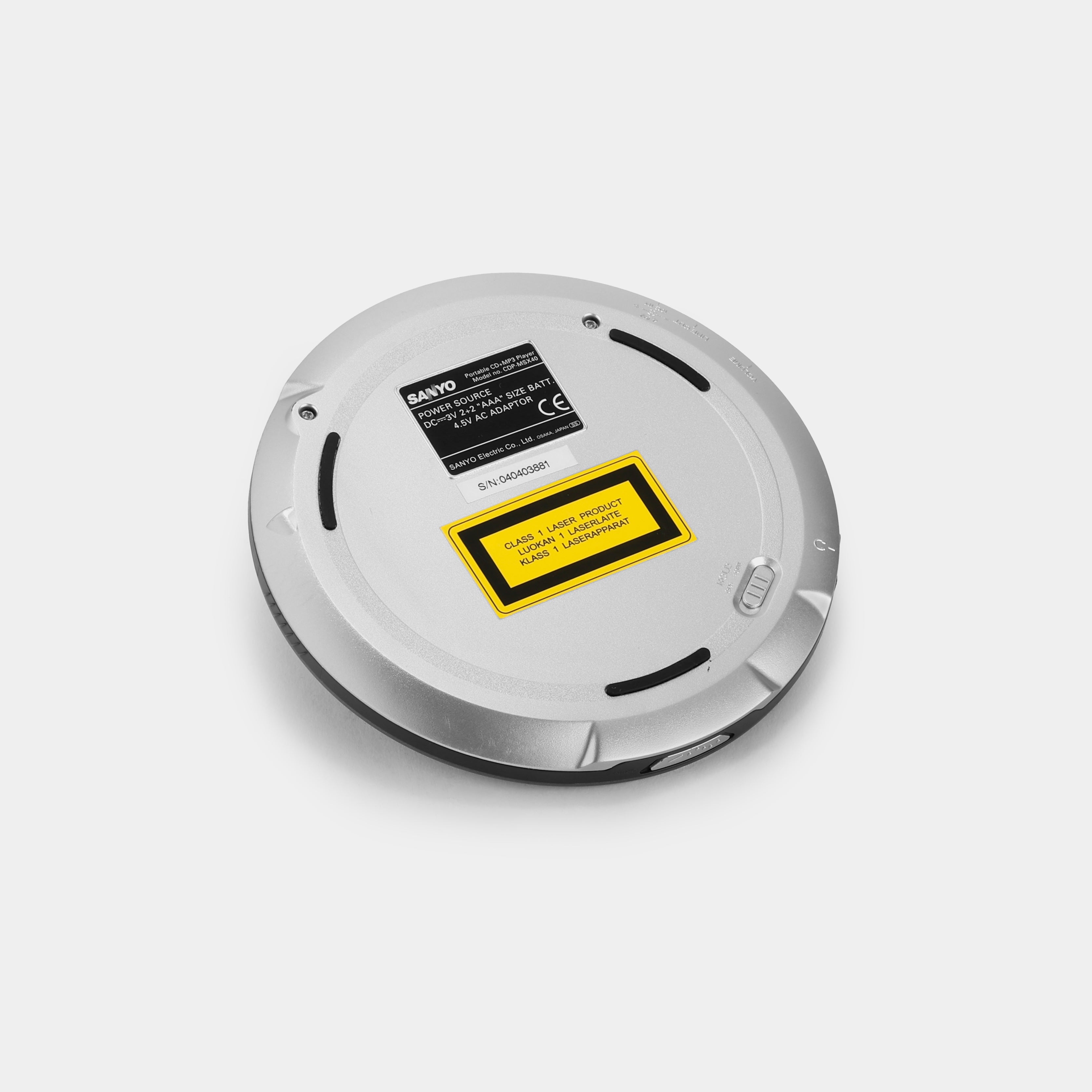 Sanyo CDP-MSX40 Portable CD Player