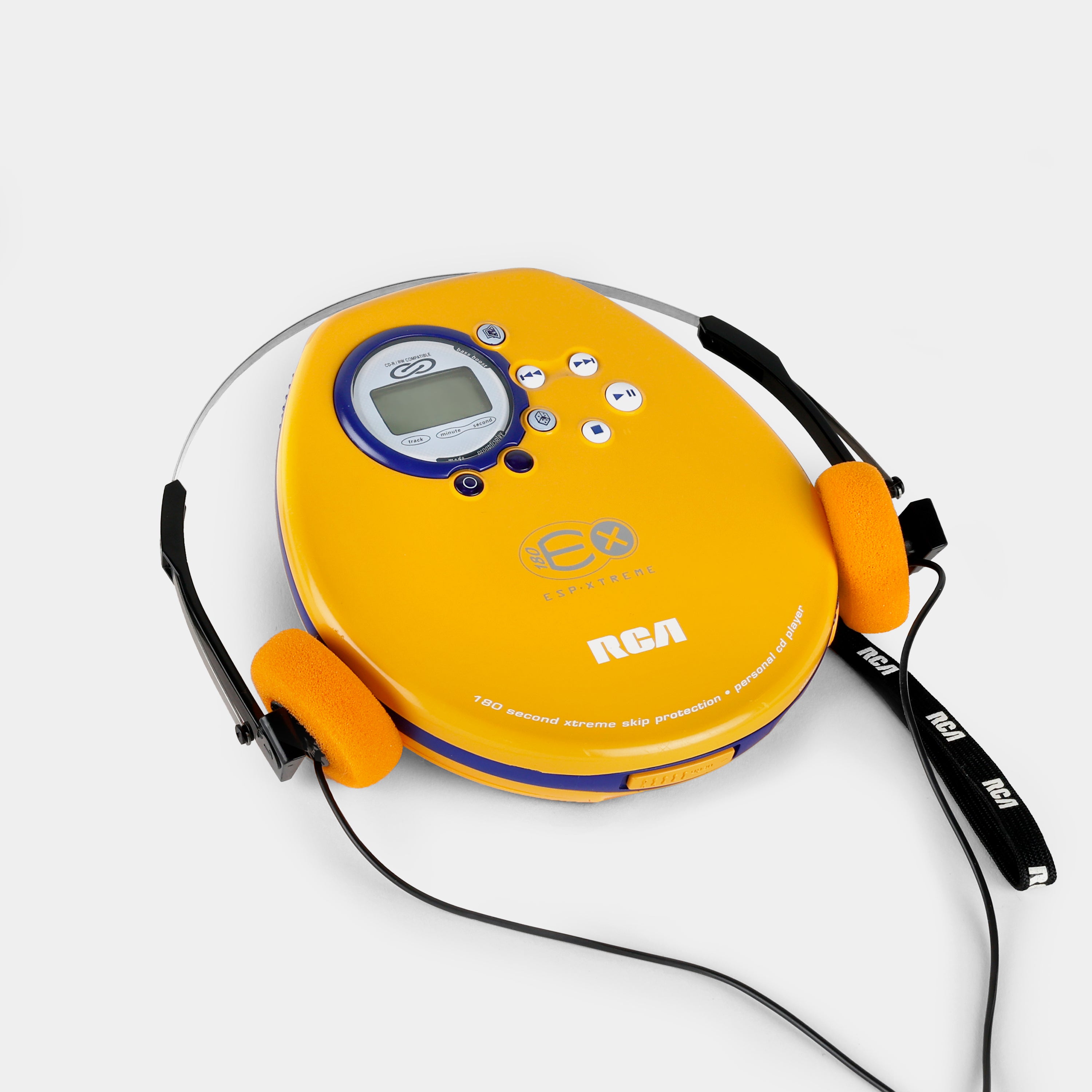 RCA RP-2443 Yellow Portable CD Player
