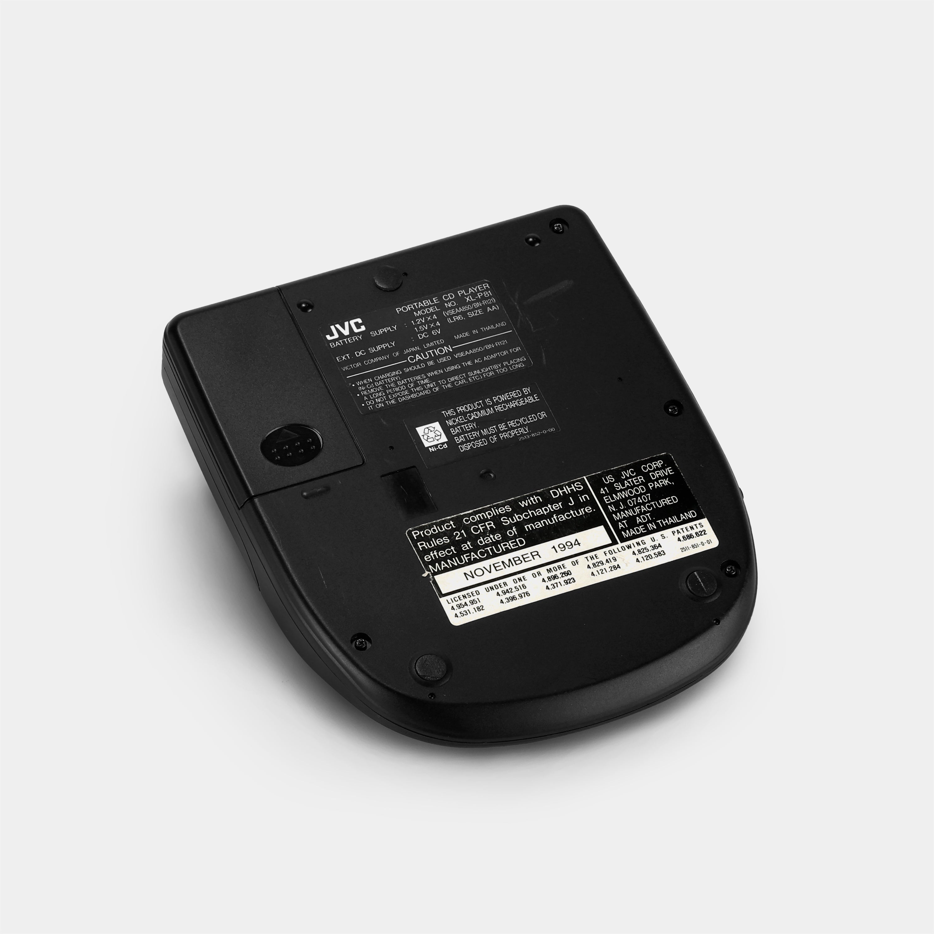 JVC XP-P81 Portable CD Player