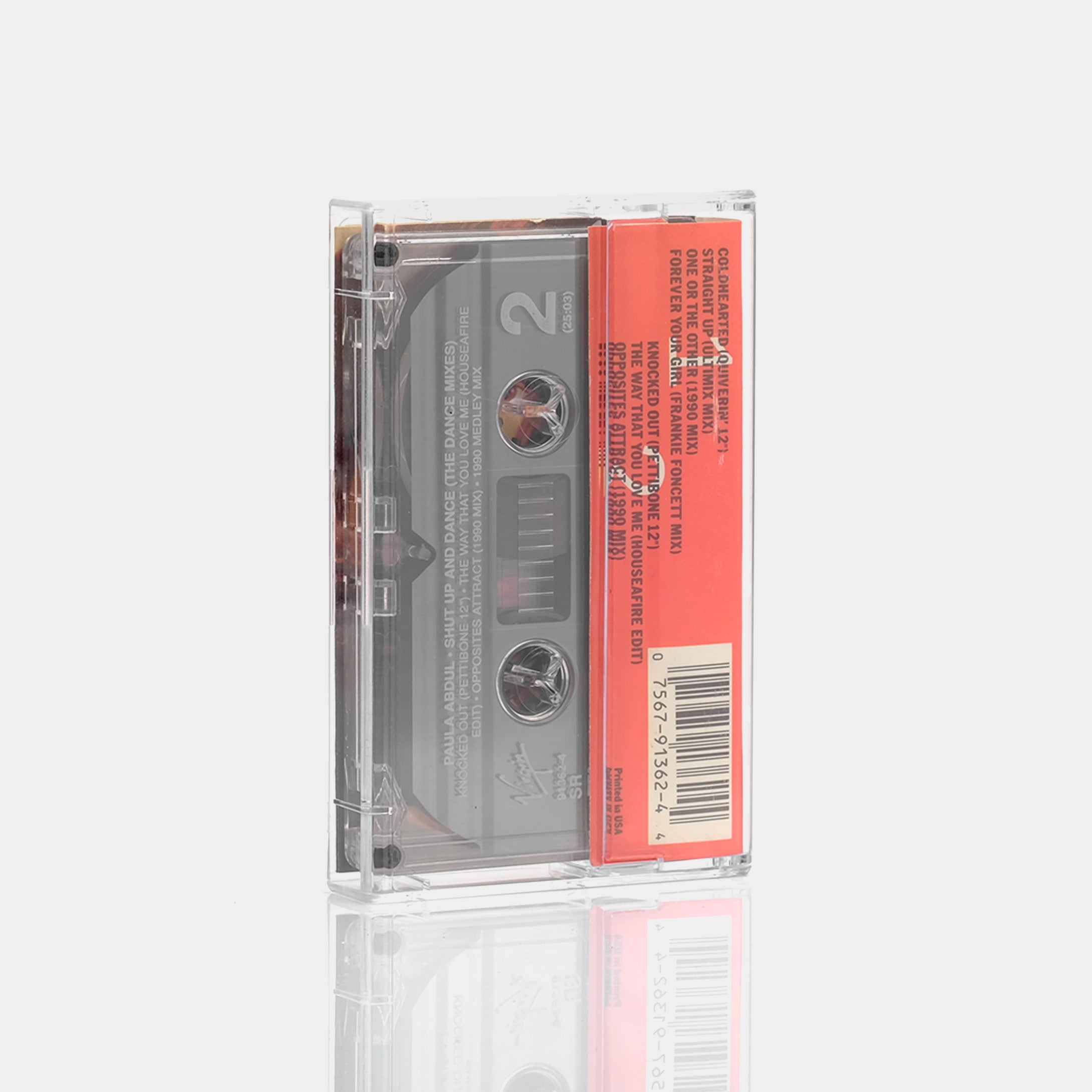 Paula Abdul - Shut Up And Dance Mix Cassette Tape