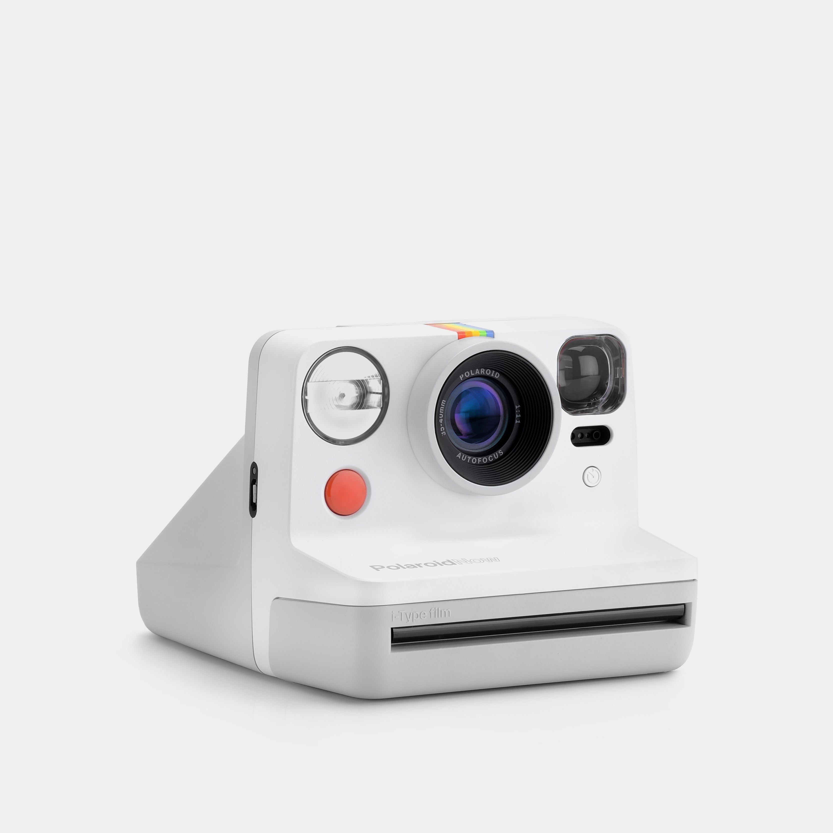 Polaroid i-Type Now White and Grey Instant Film Camera - Refurbished