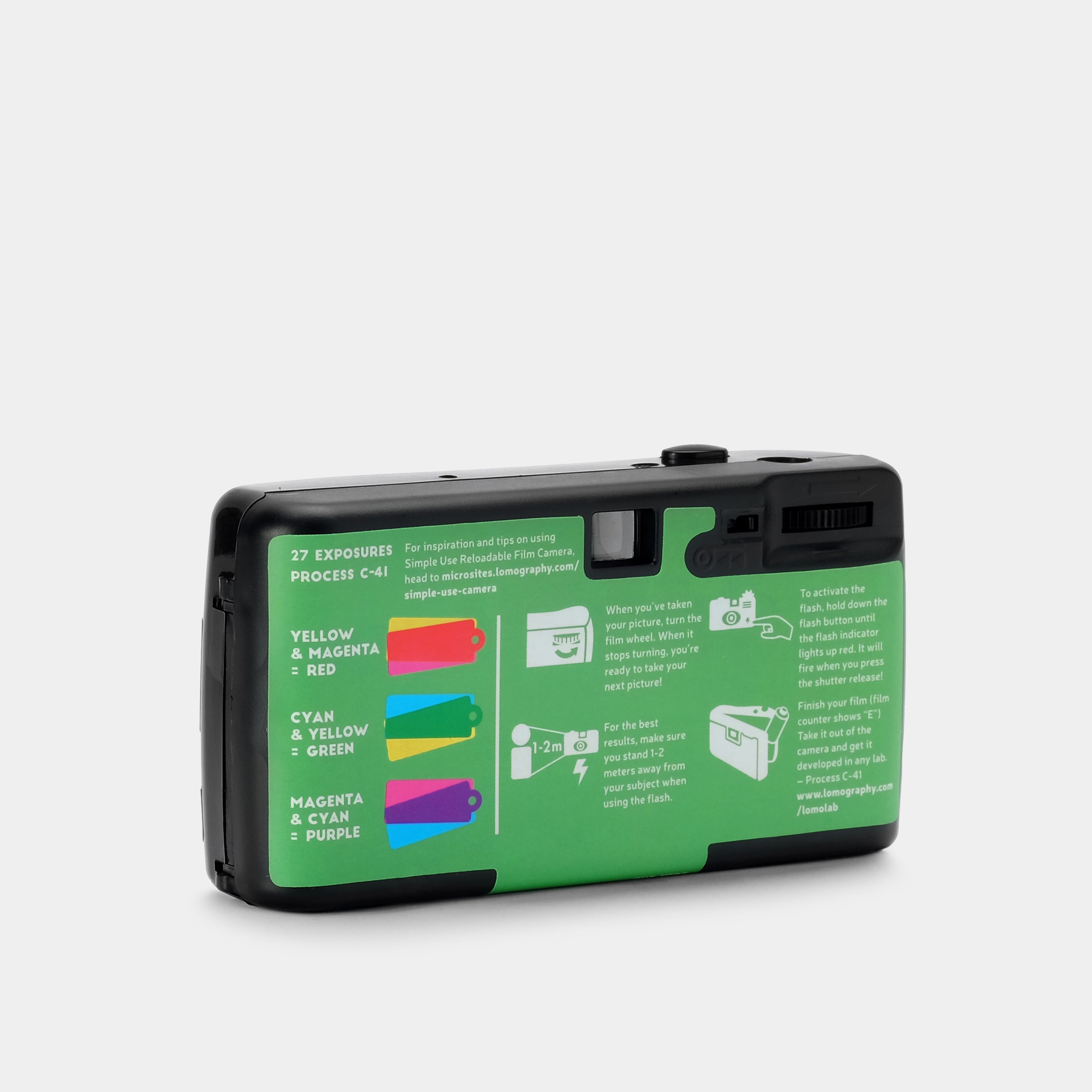 Lomochrome Purple Simple Use 35mm Point and Shoot Film Camera