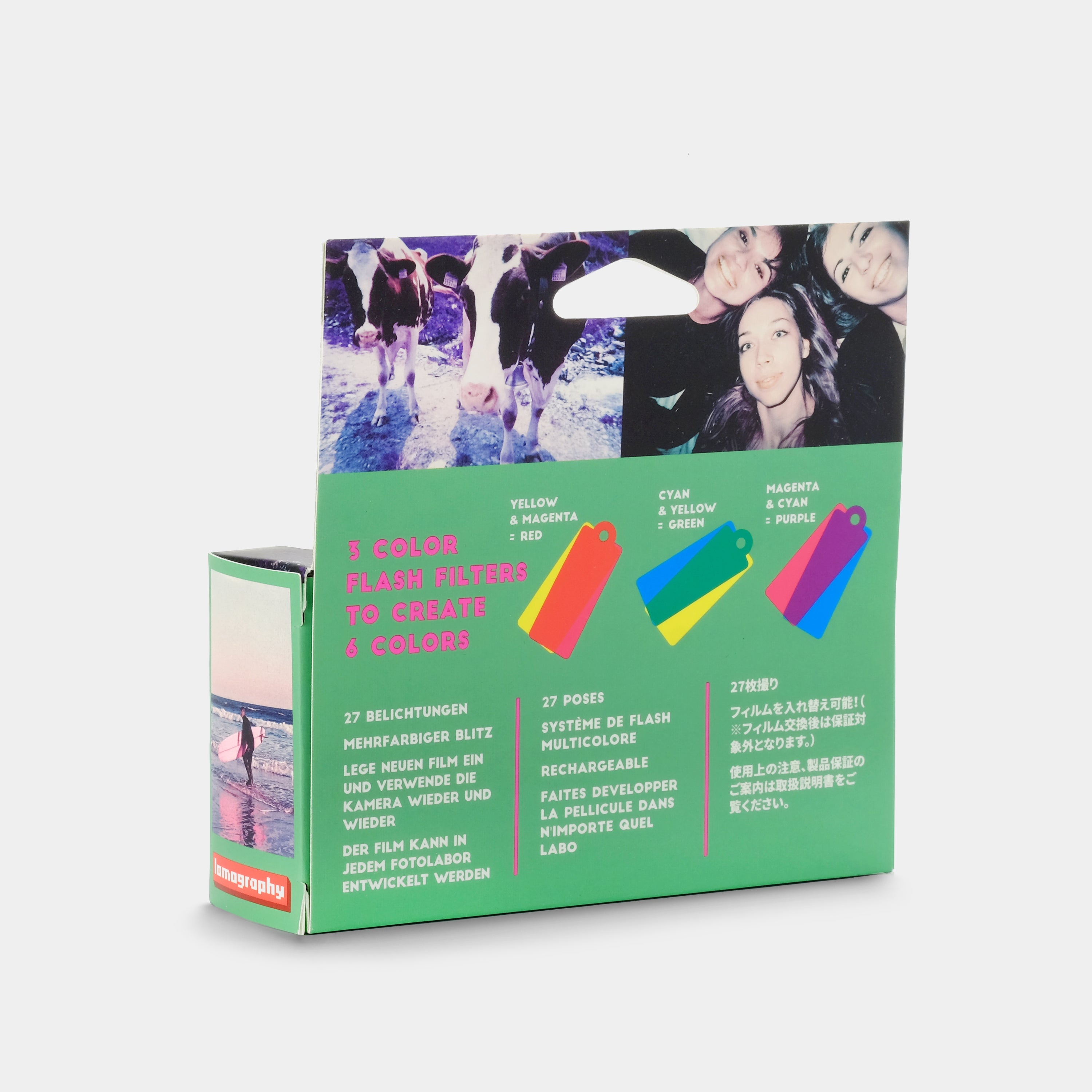 Lomochrome Purple Simple Use 35mm Point and Shoot Film Camera