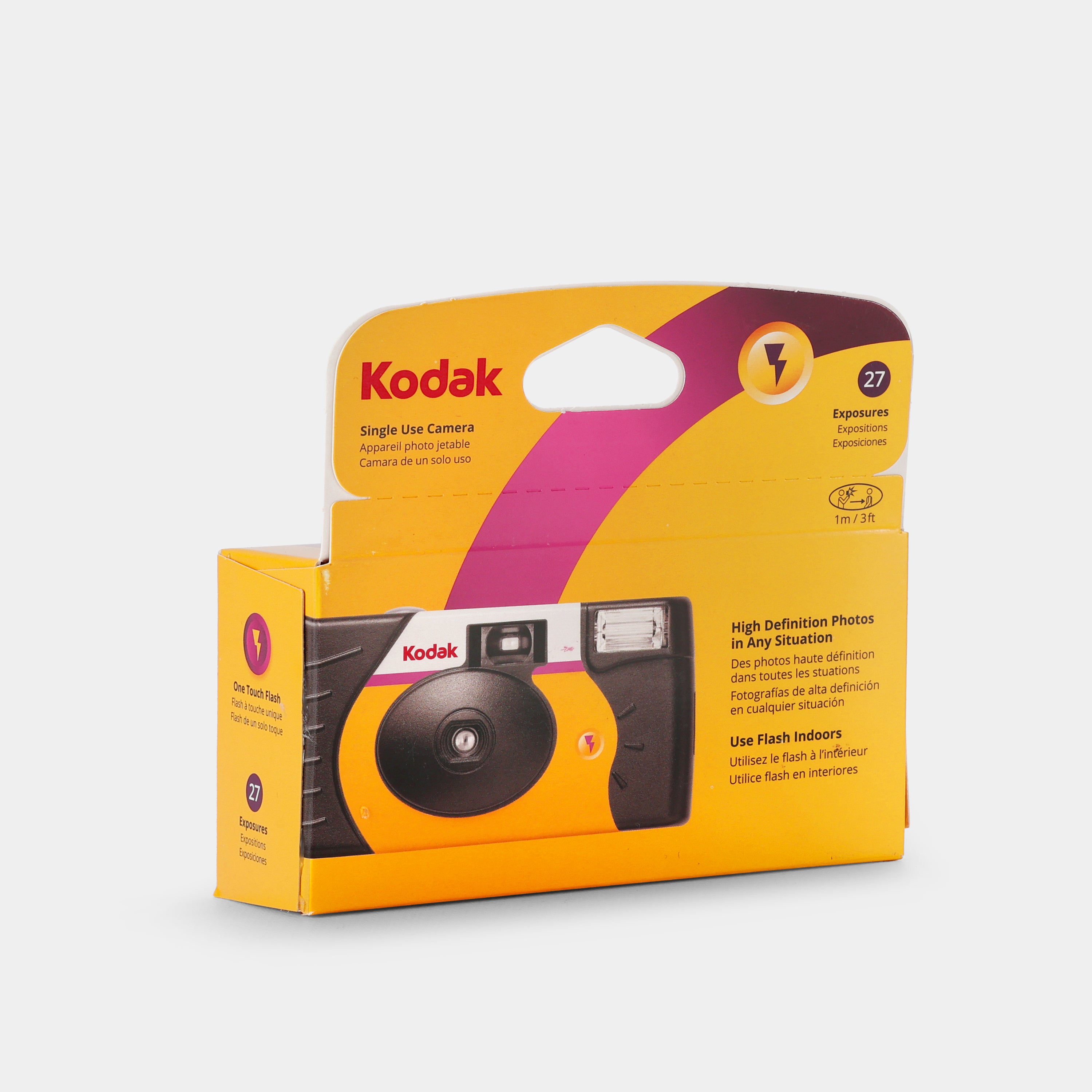 Kodak Power Flash Single Use 35mm Film Camera (27 Exposures)