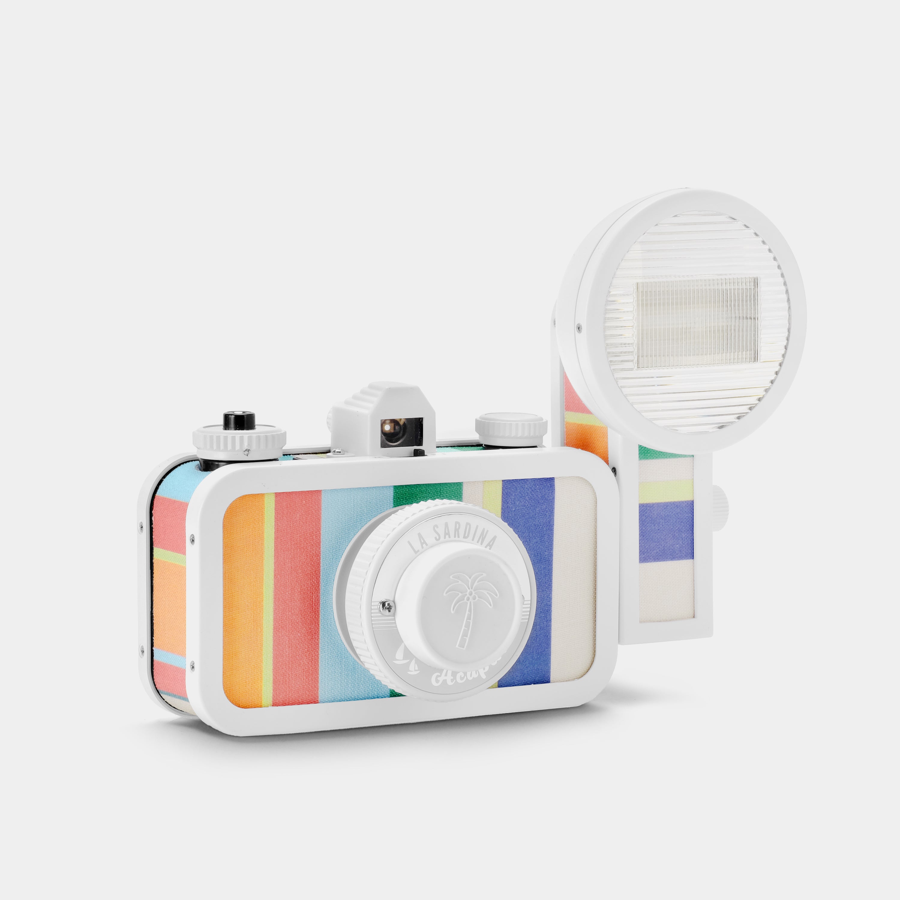 Lomography La Sardina and Flash DIY (Acapulco Caleta Edition) 35mm Point and Shoot Film Camera