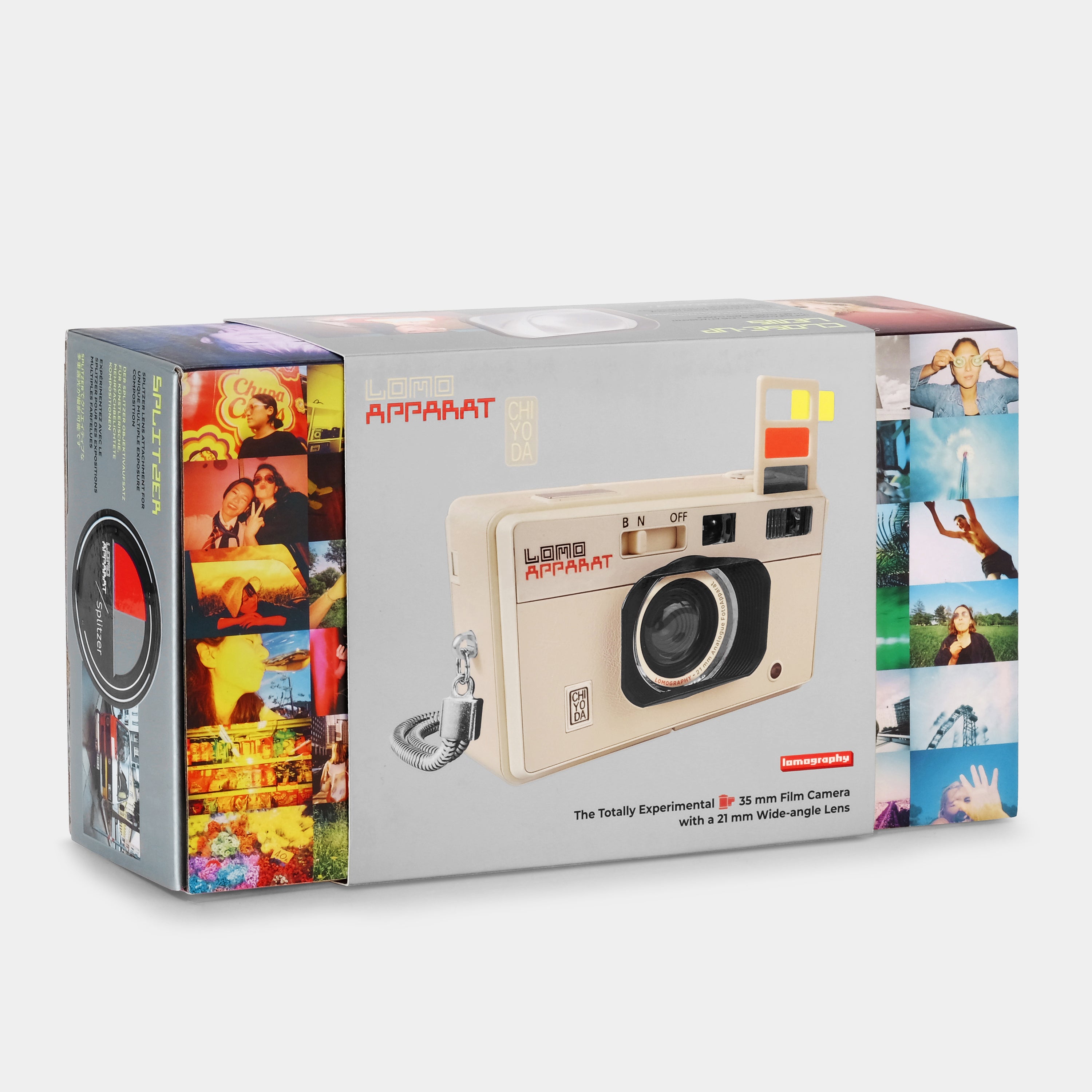 Lomography LomoApparat (Chiyoda Edition) Wide Angle 35mm Film Camera and Lenses