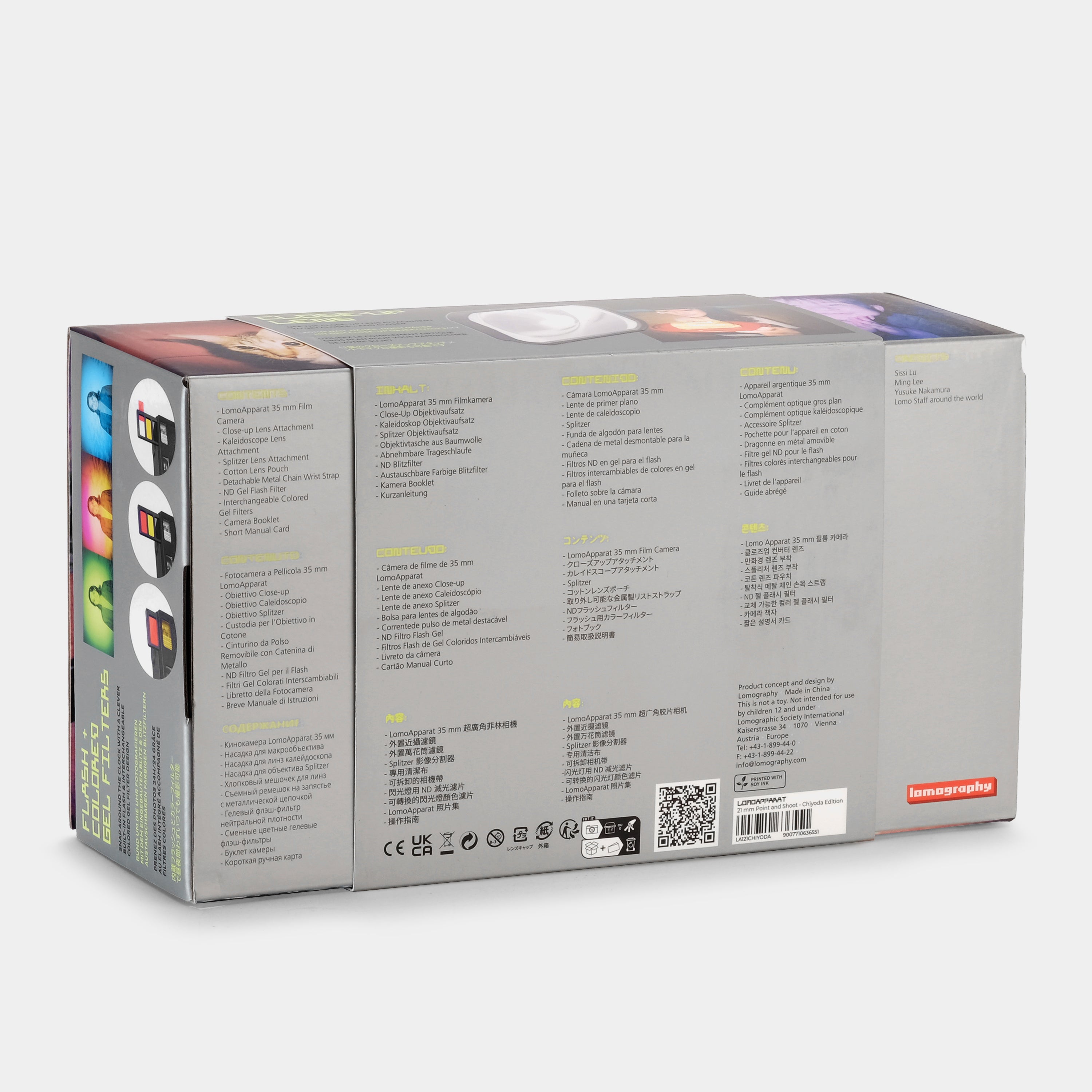 Lomography LomoApparat (Chiyoda Edition) Wide Angle 35mm Film Camera and Lenses