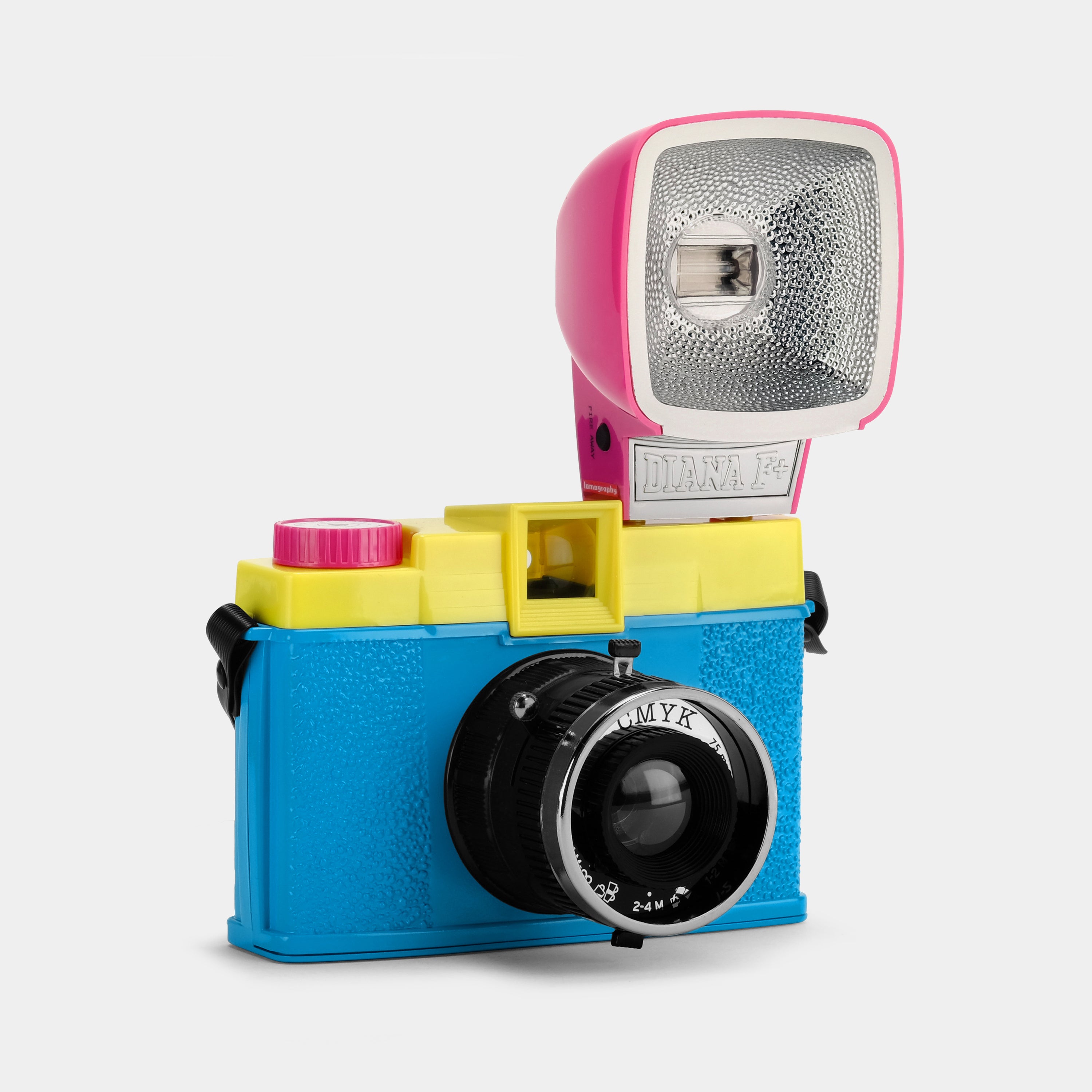 Lomography Diana F+ CMYK Edition 120 Film Camera with Flash