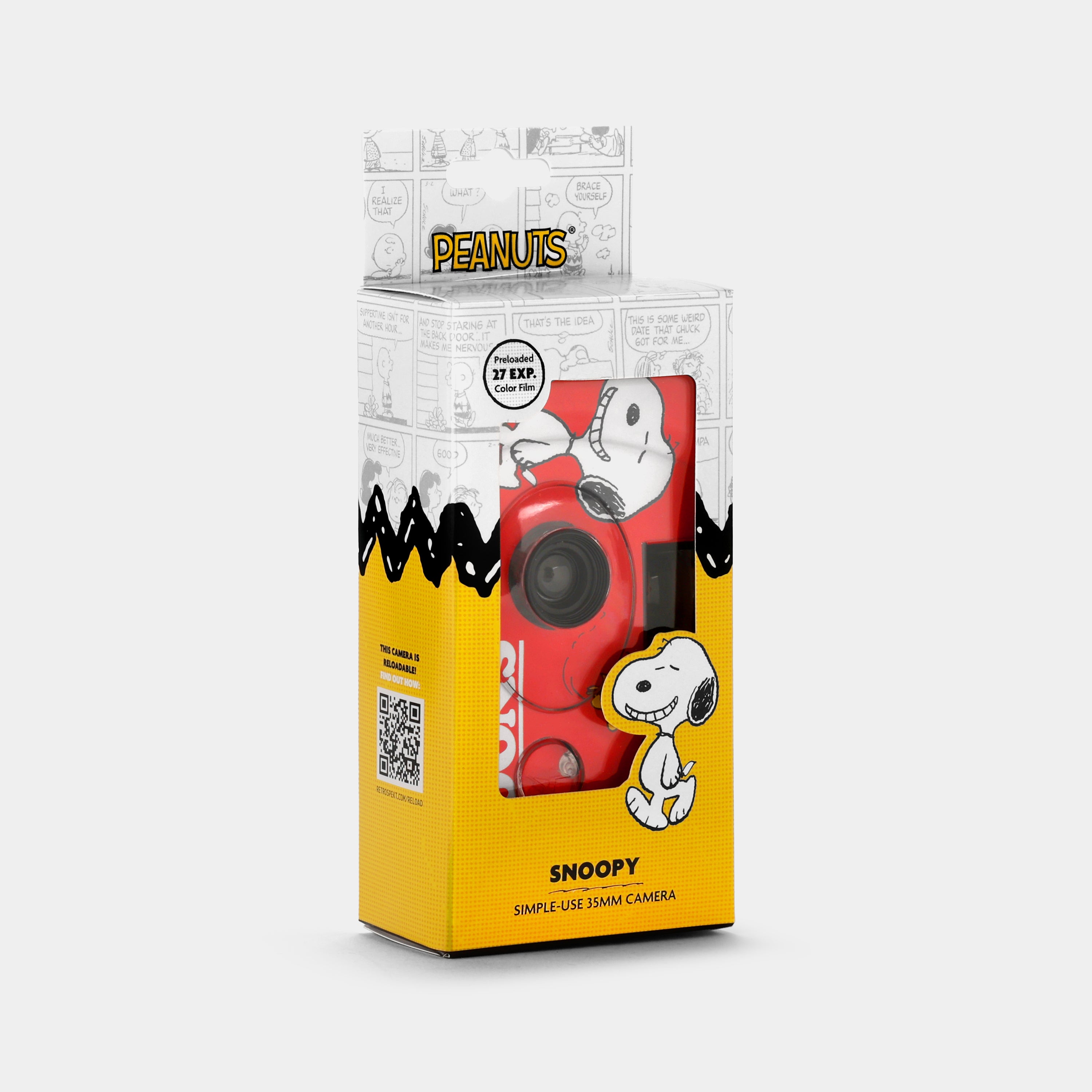 Snoopy Preloaded 35mm Film Simple-Use Camera