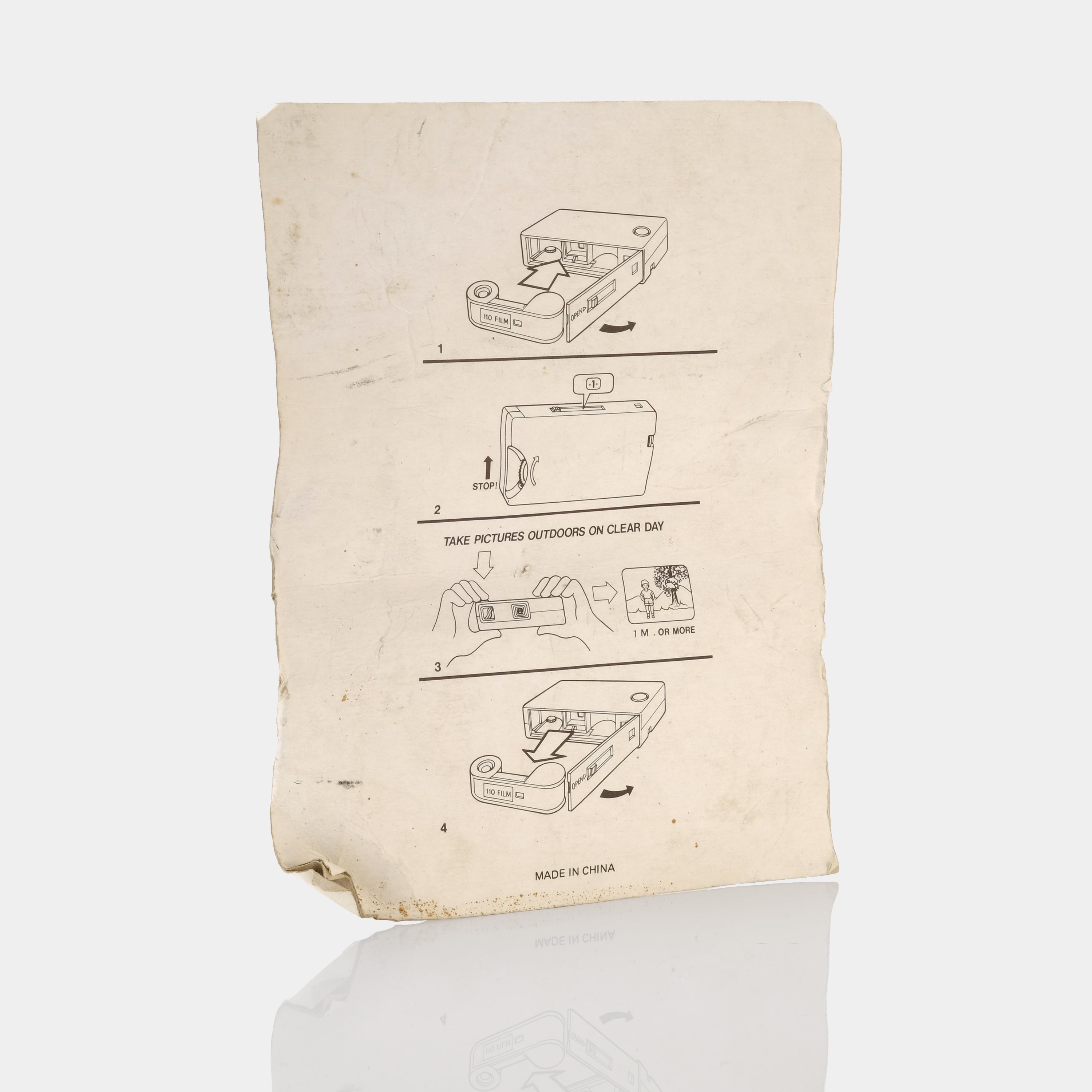 Mickey Wonders Why 110 Film Camera (New Old Stock)