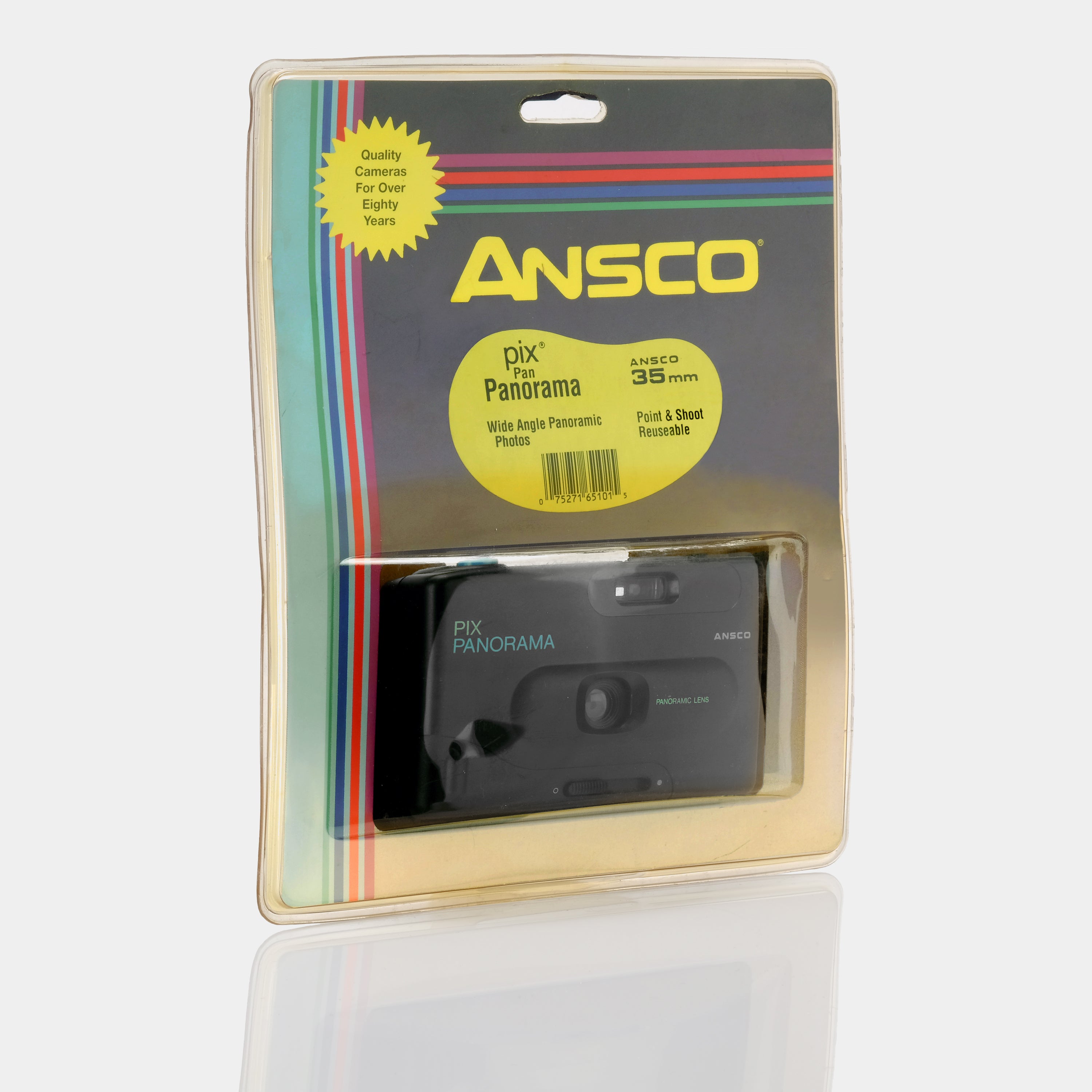 Ansco Pix Panorama 35mm Point and Shoot Film Camera (New Old Stock)