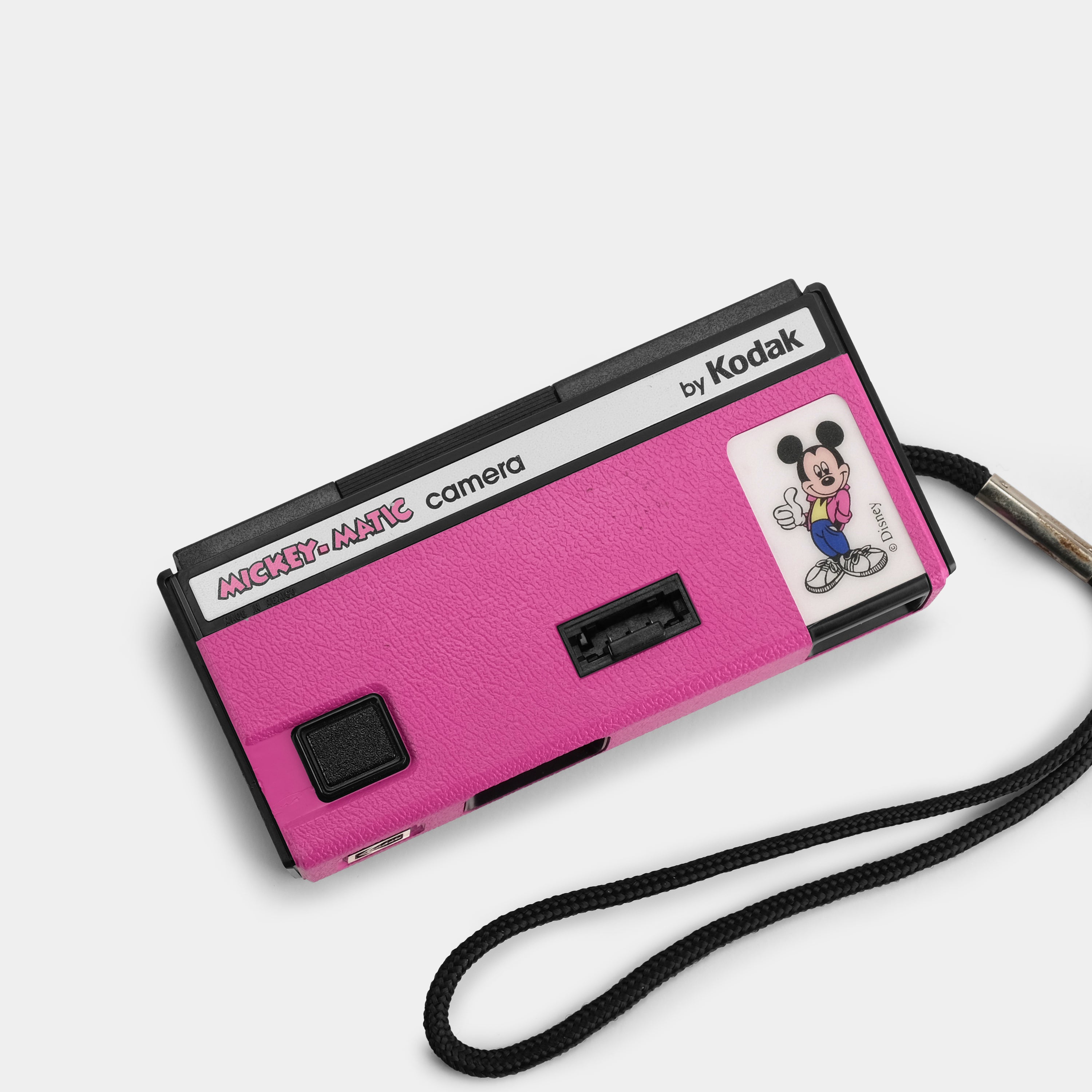 Mickey-Matic Camera by Kodak Pink 110 Film Camera