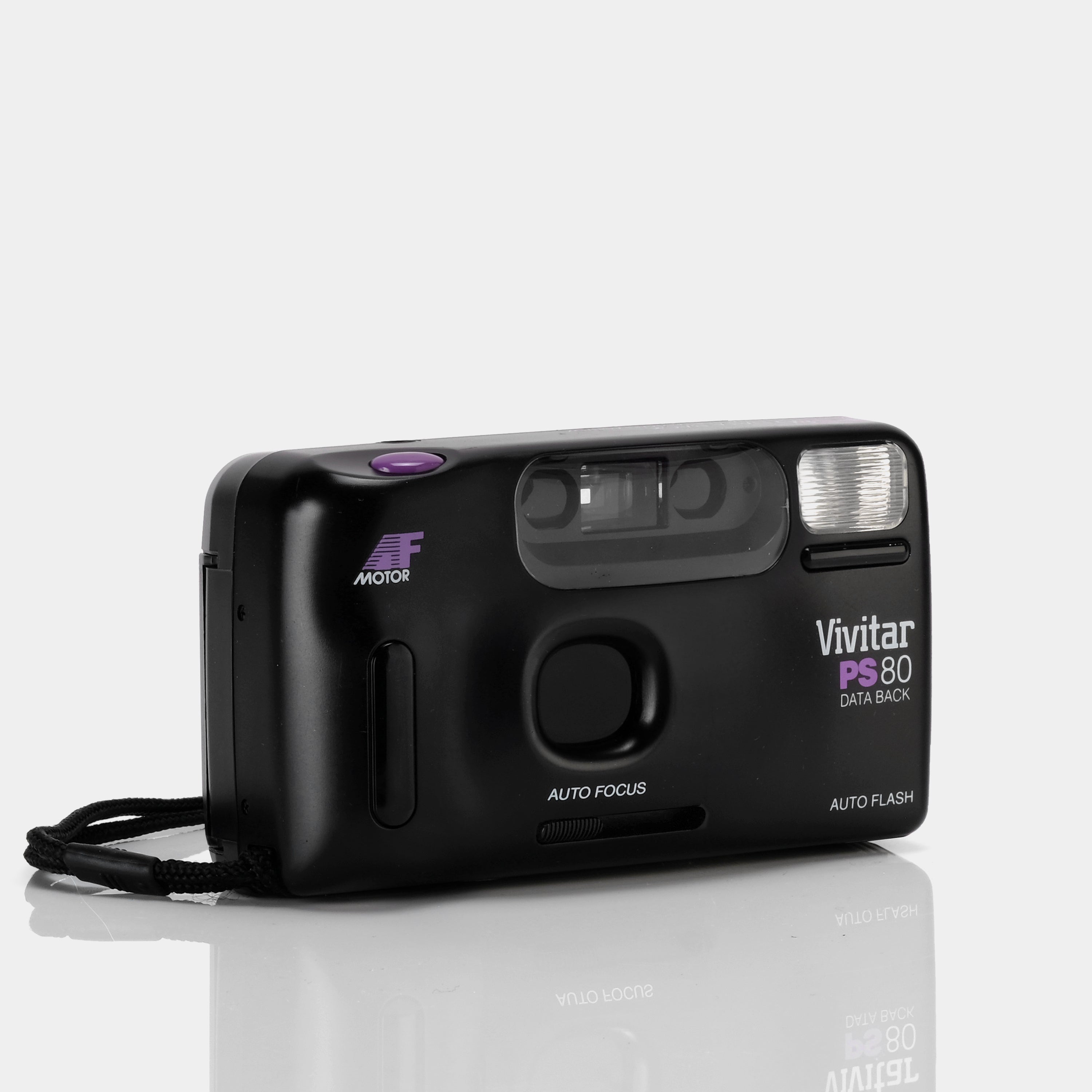 Vivitar PS80 Data Back 35mm Point and Shoot Film Camera