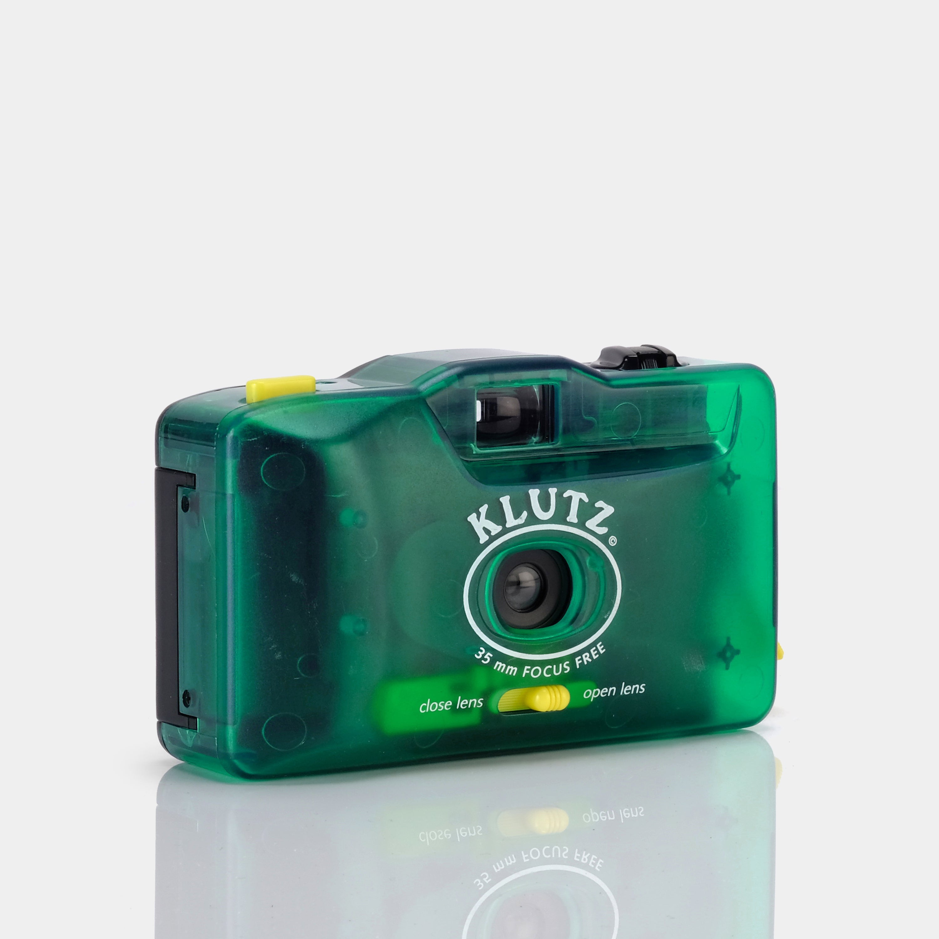 Klutz Transparent Green 35mm Point and Shoot Film Camera