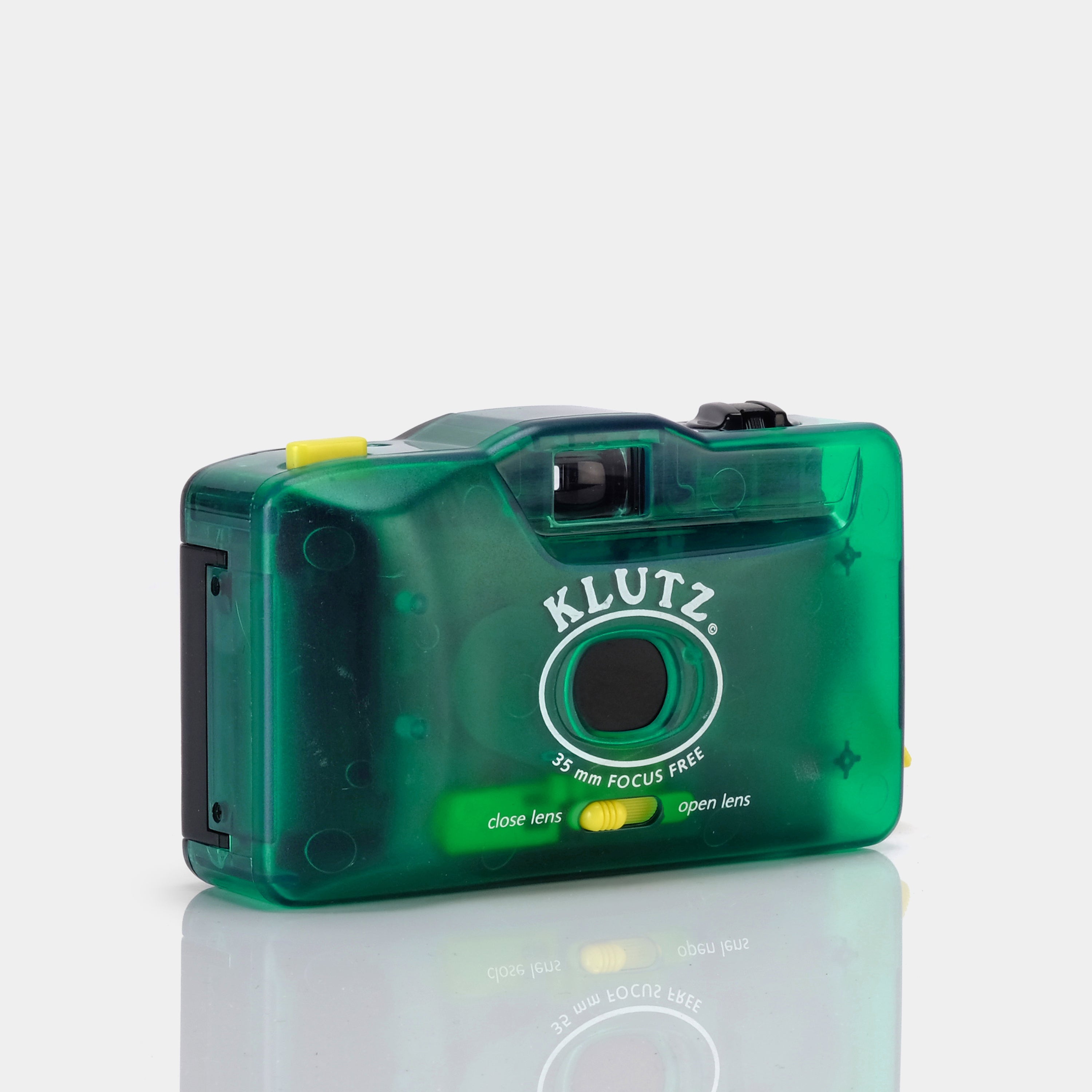 Klutz Transparent Green 35mm Point and Shoot Film Camera