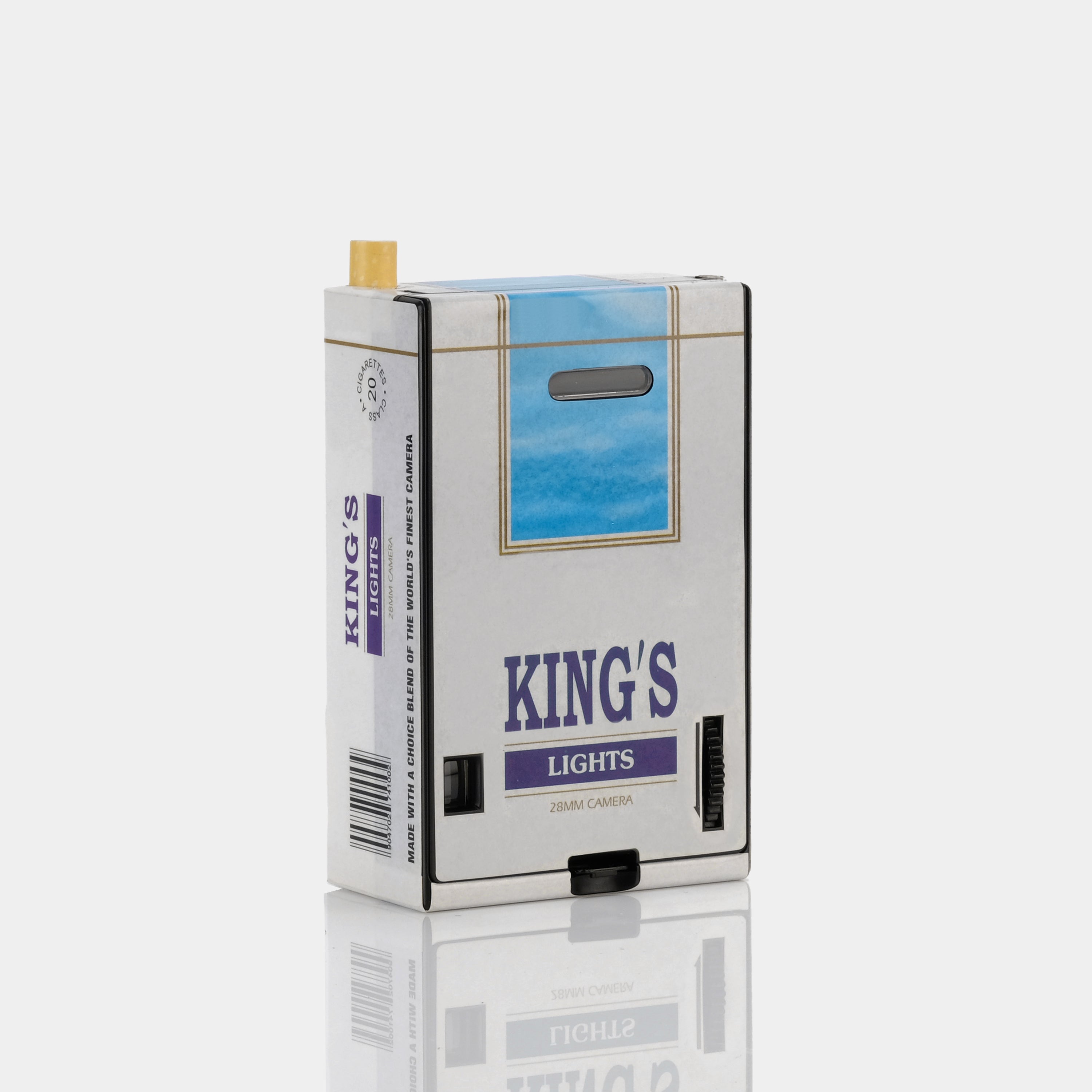 TRI120/DR220 King's Light Filter Cigarettes 35mm Point and Shoot Film Camera