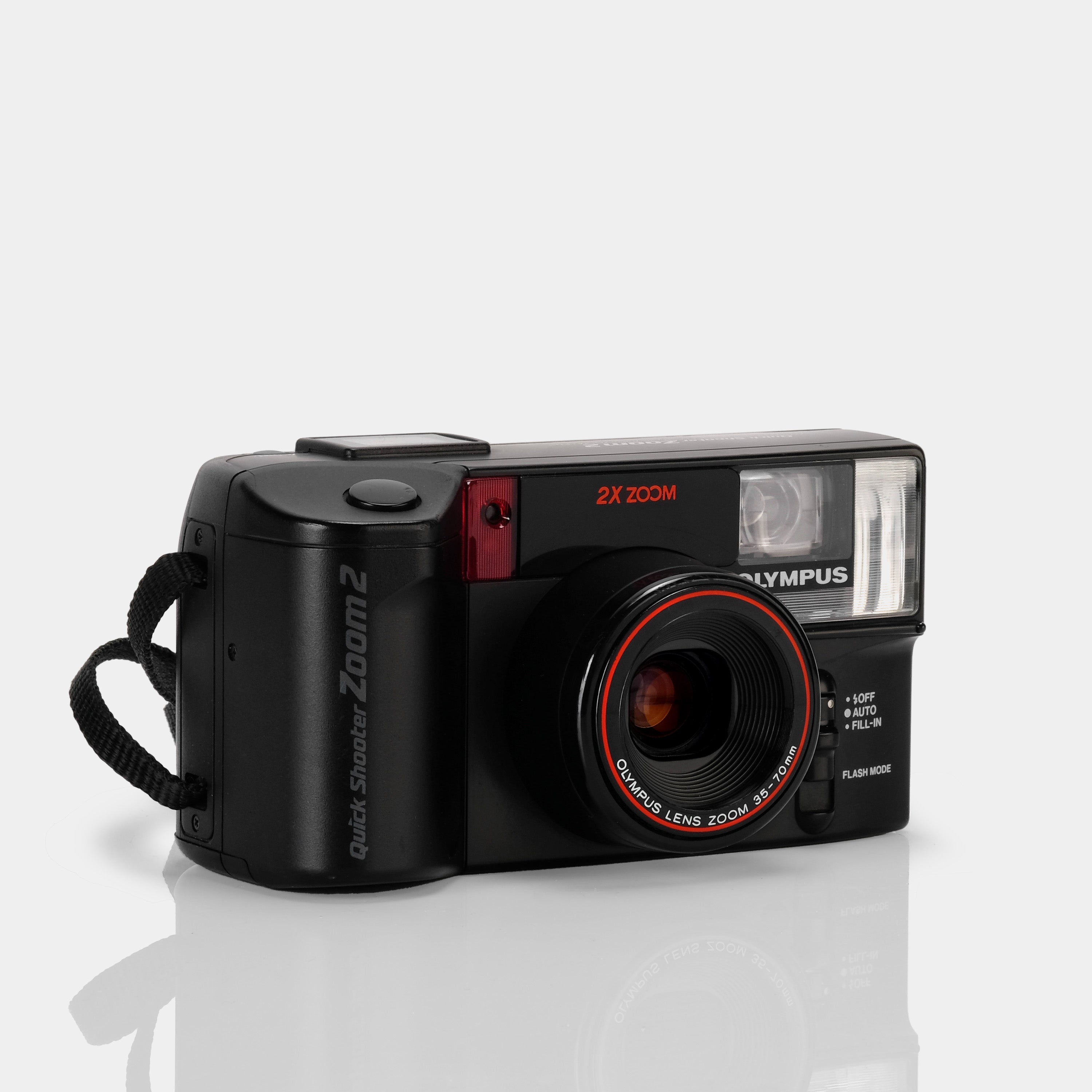 Olympus Quick Shooter Zoom 2 35mm Point and Shoot Film Camera