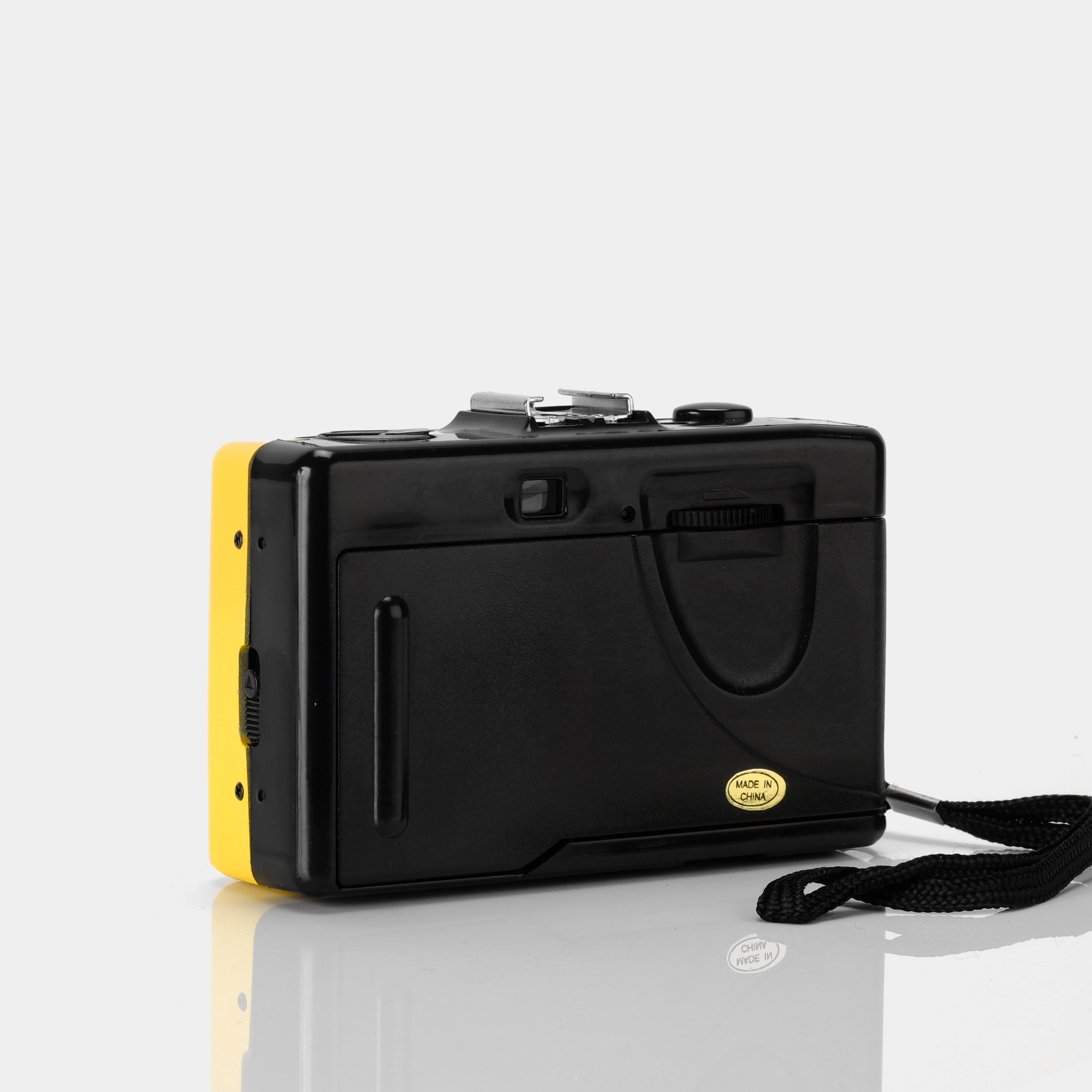 SPRYNET 2-Way Yellow 35mm Point And Shoot Film Camera