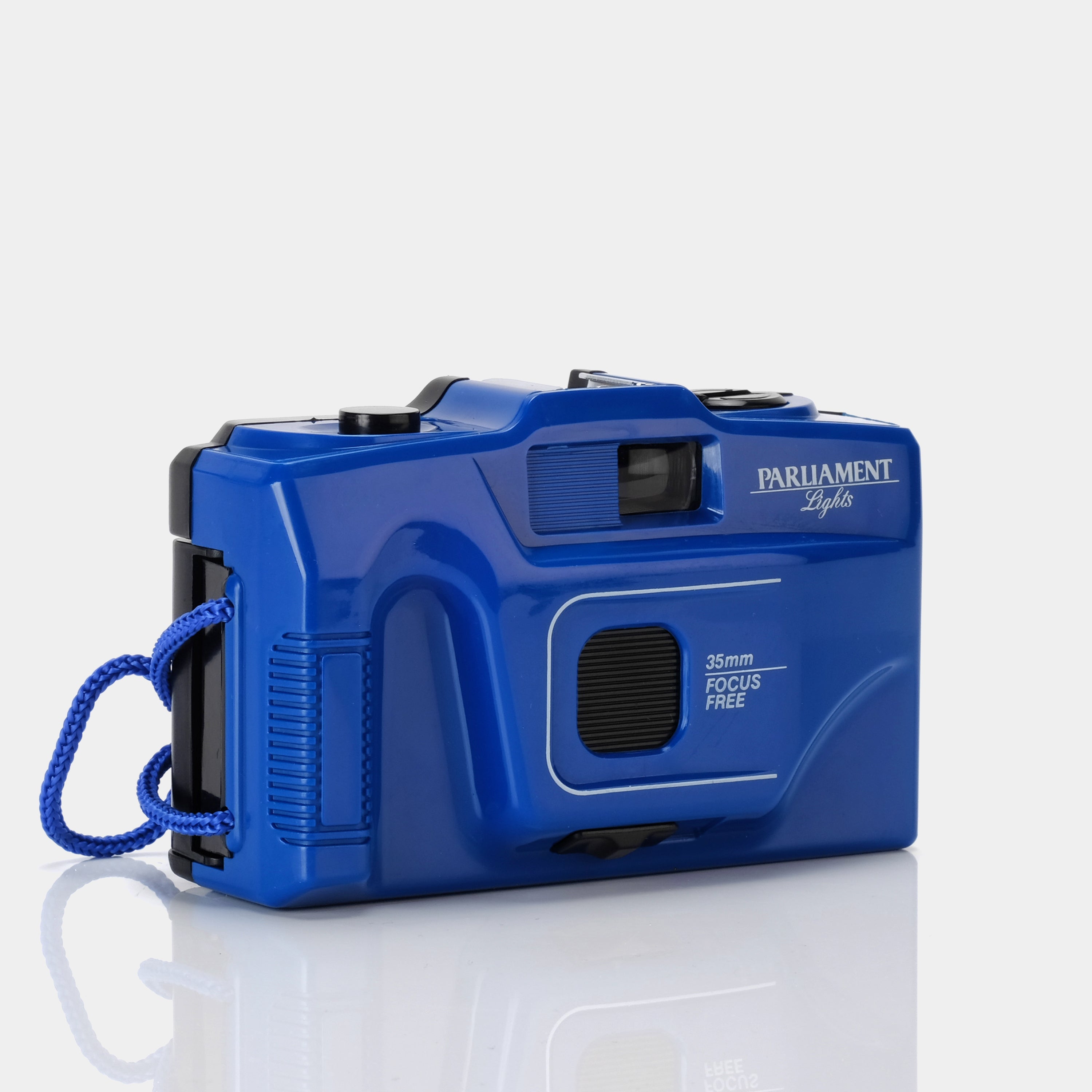 Parliament Lights Blue 35mm Point and Shoot Film Camera