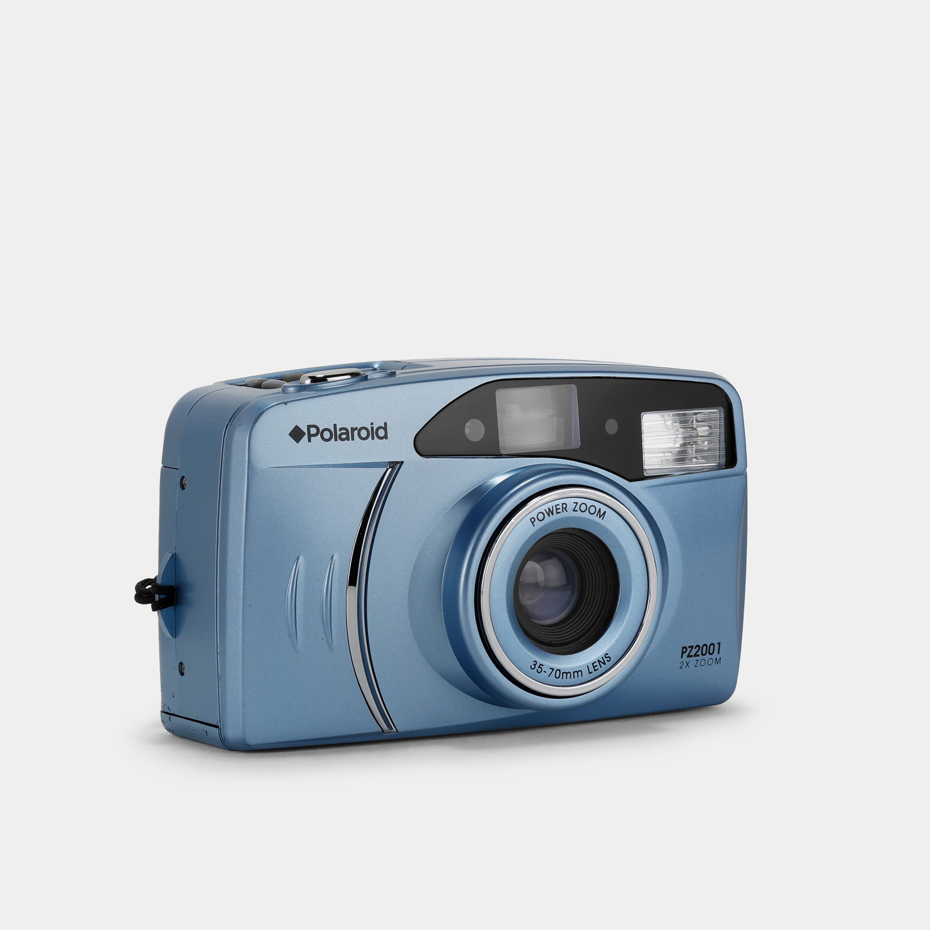 Polaroid PZ2001 Blue 35mm Point and Shoot Film Camera