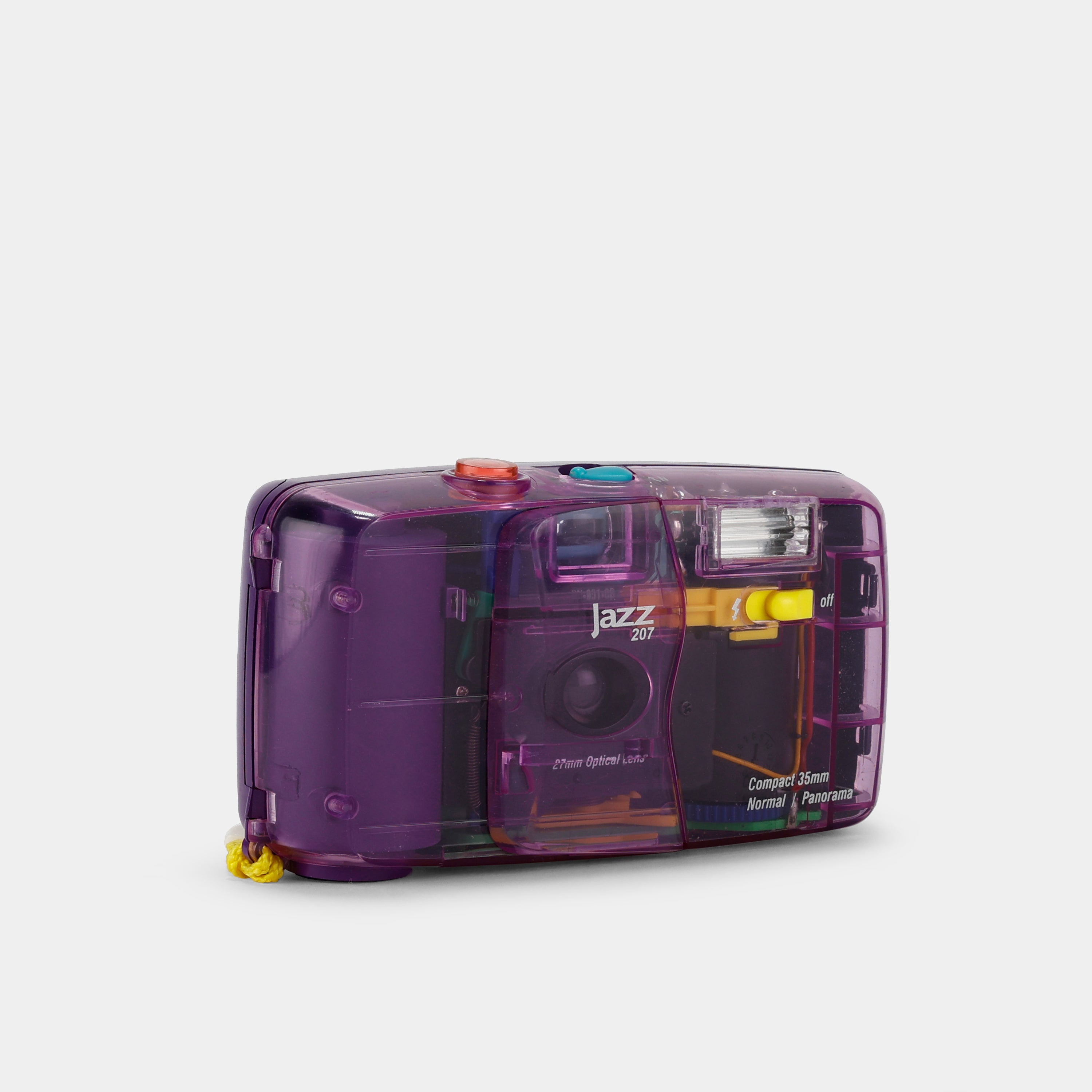 Jazz 207 Transparent Purple 35mm Point and Shoot Film Camera