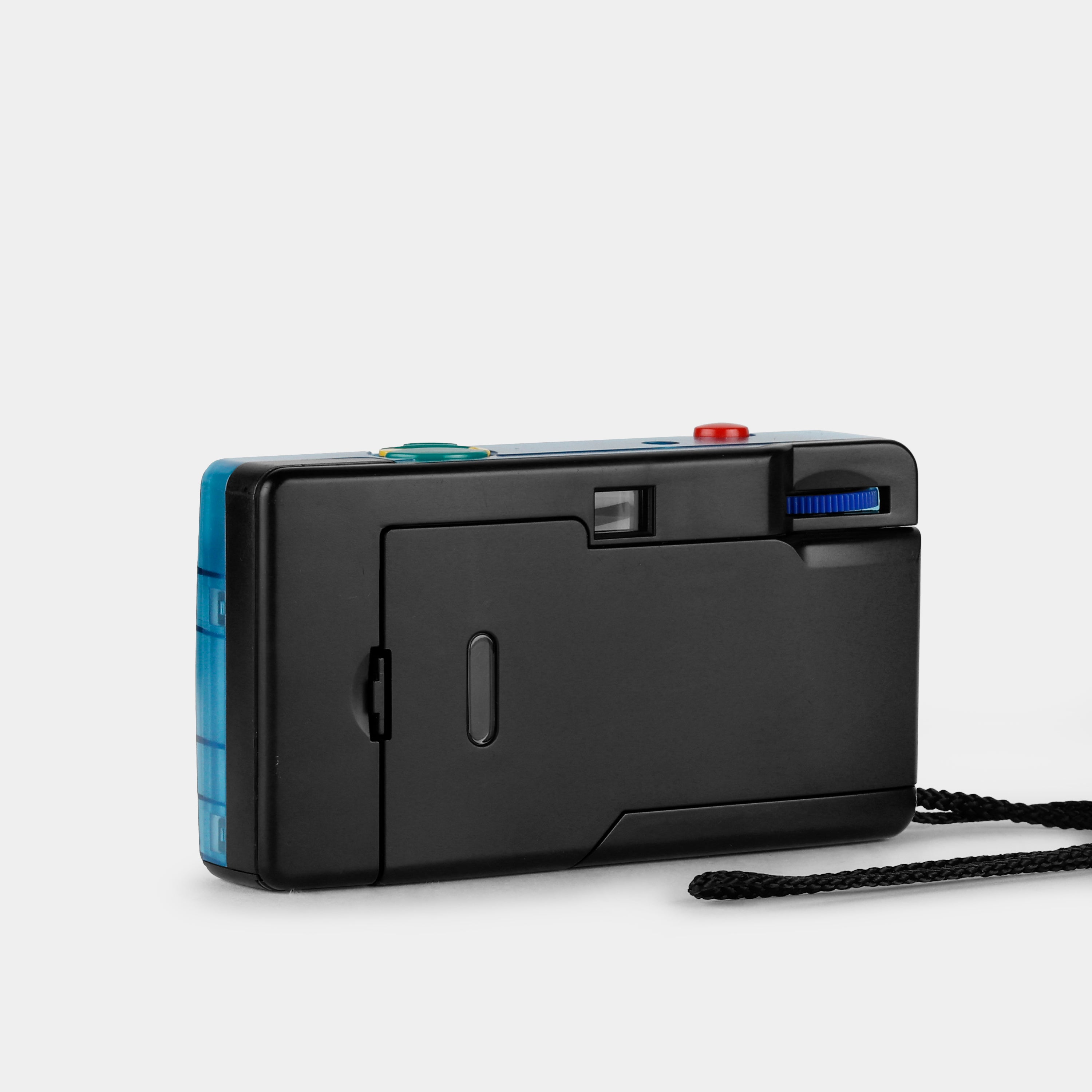 Vivitar CV201 Transparent Blue 35mm Point and Shoot Film Camera