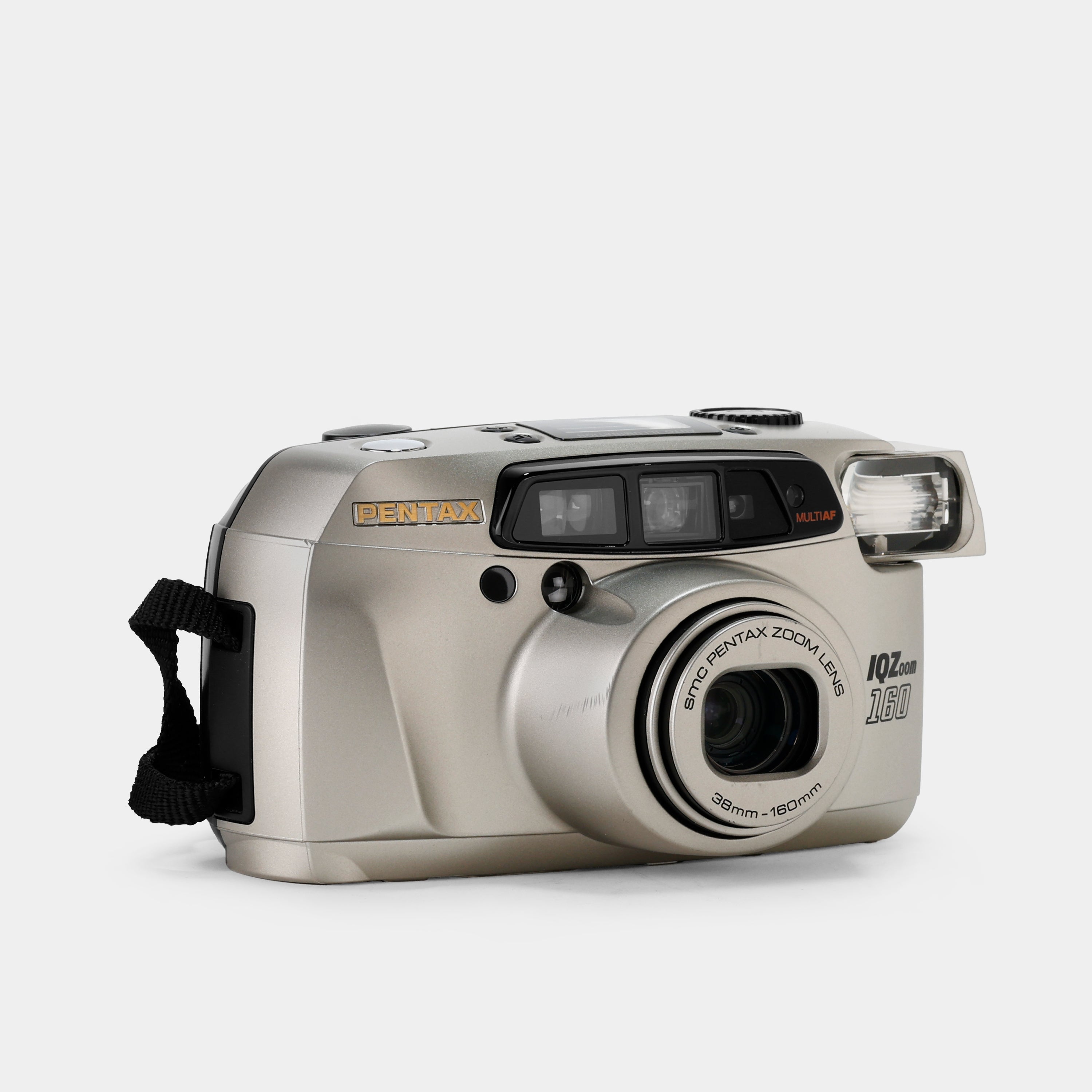 Pentax IQZoom 160 Gold 35mm Point and Shoot Film Camera
