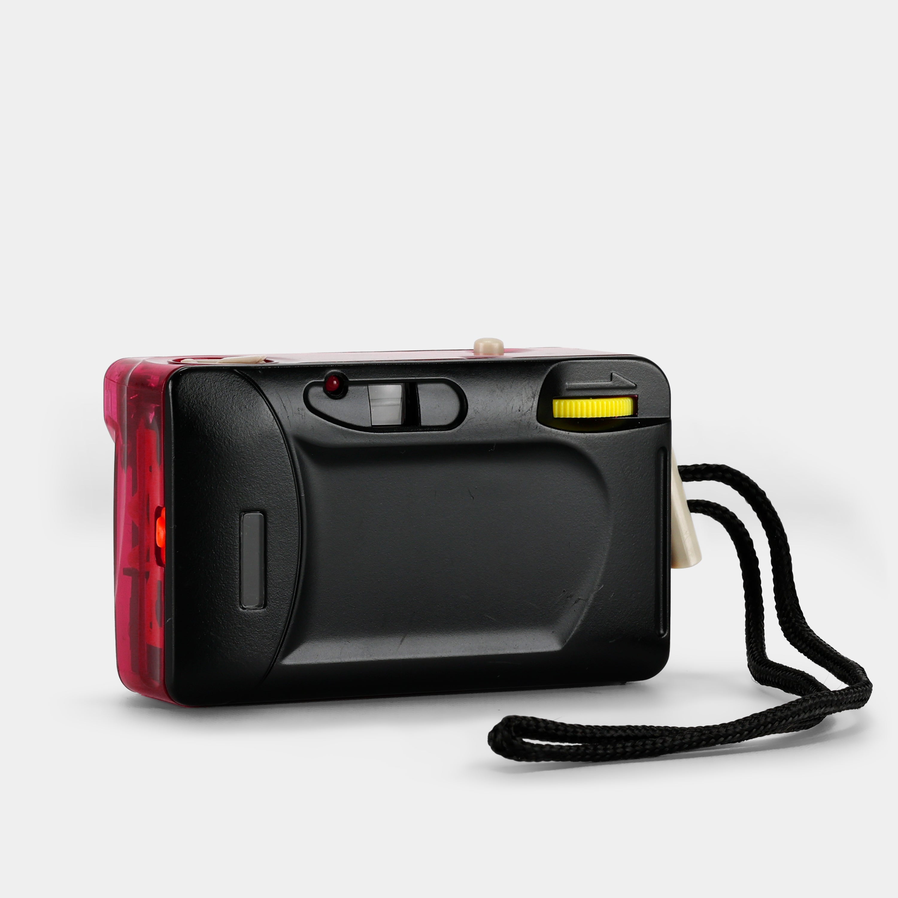 Vivitar TL45 Transparent Red 35mm Point and Shoot Film Camera