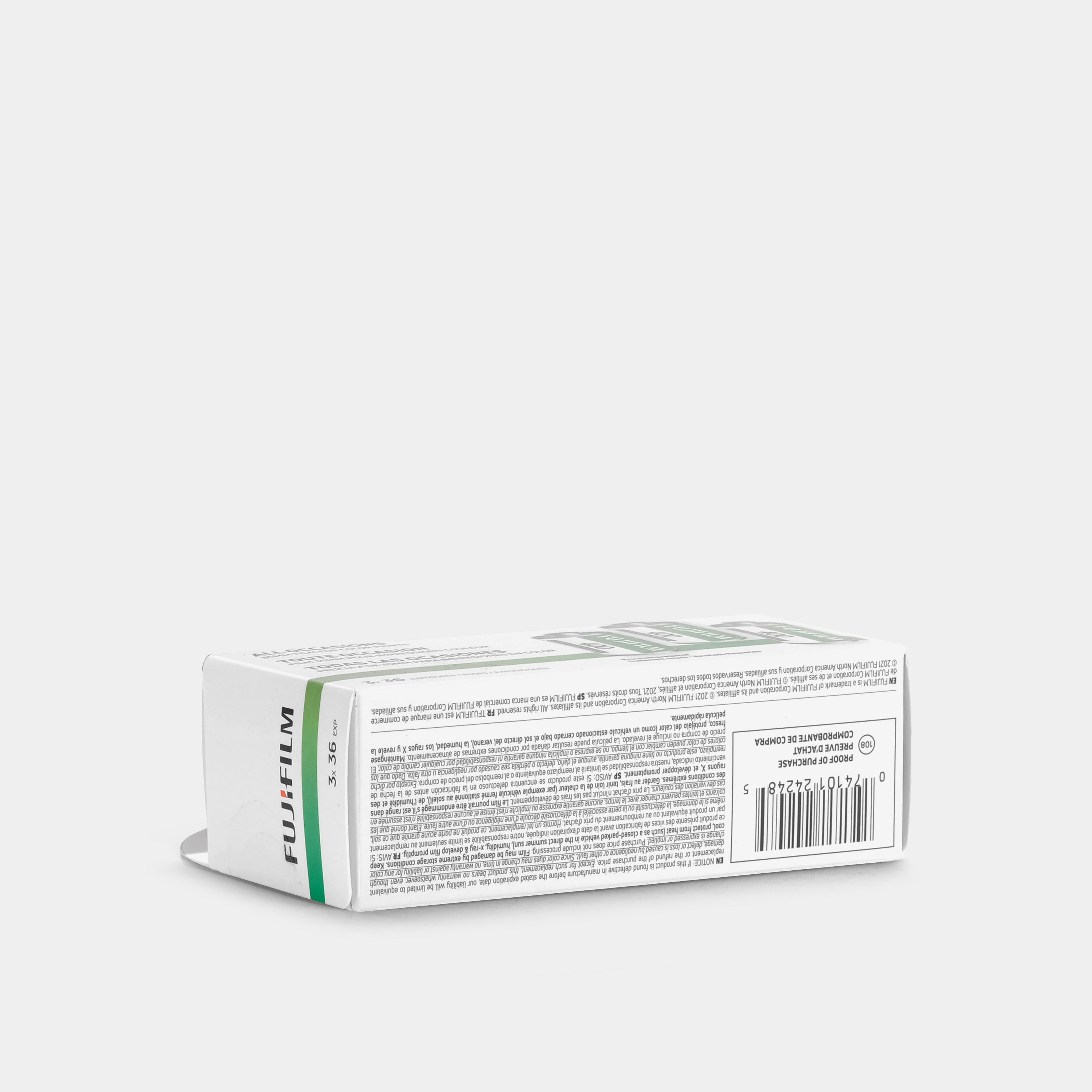 Fujifilm 400 Color 35mm Film (36 Exposures) - 3 Rolls