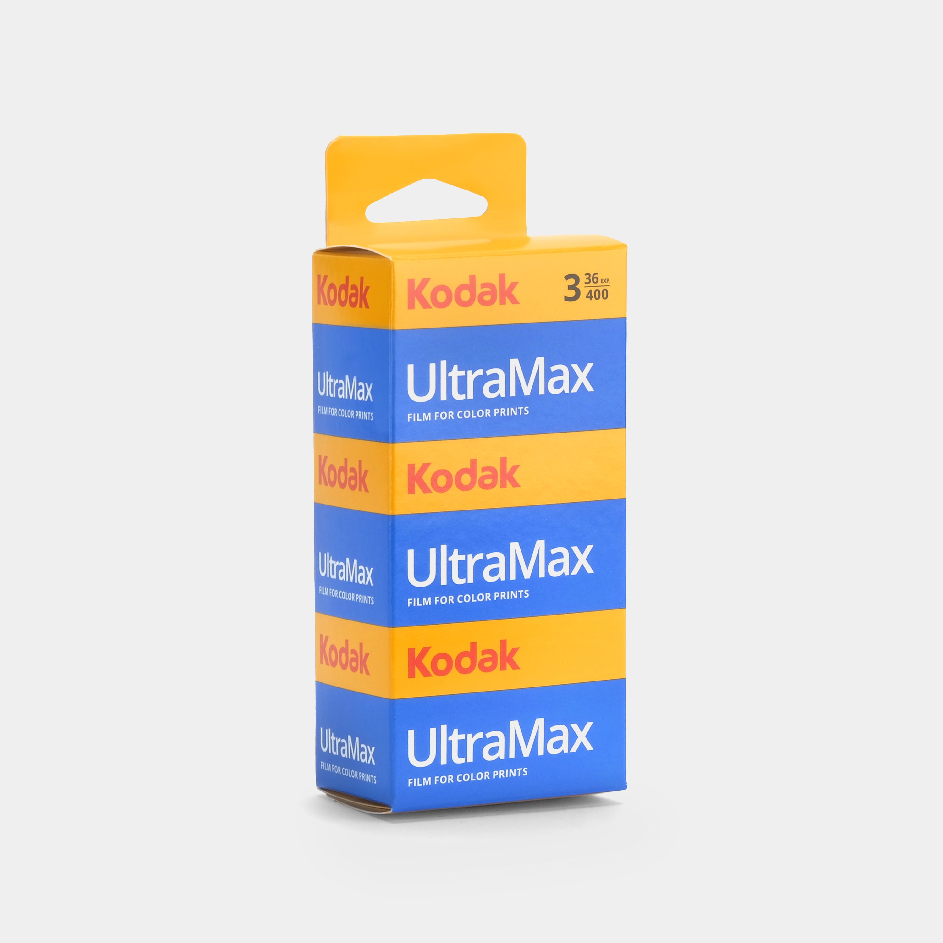 Kodak UltraMax 400 Color Negative 35mm Film (36 Exposures) - 3 Pack