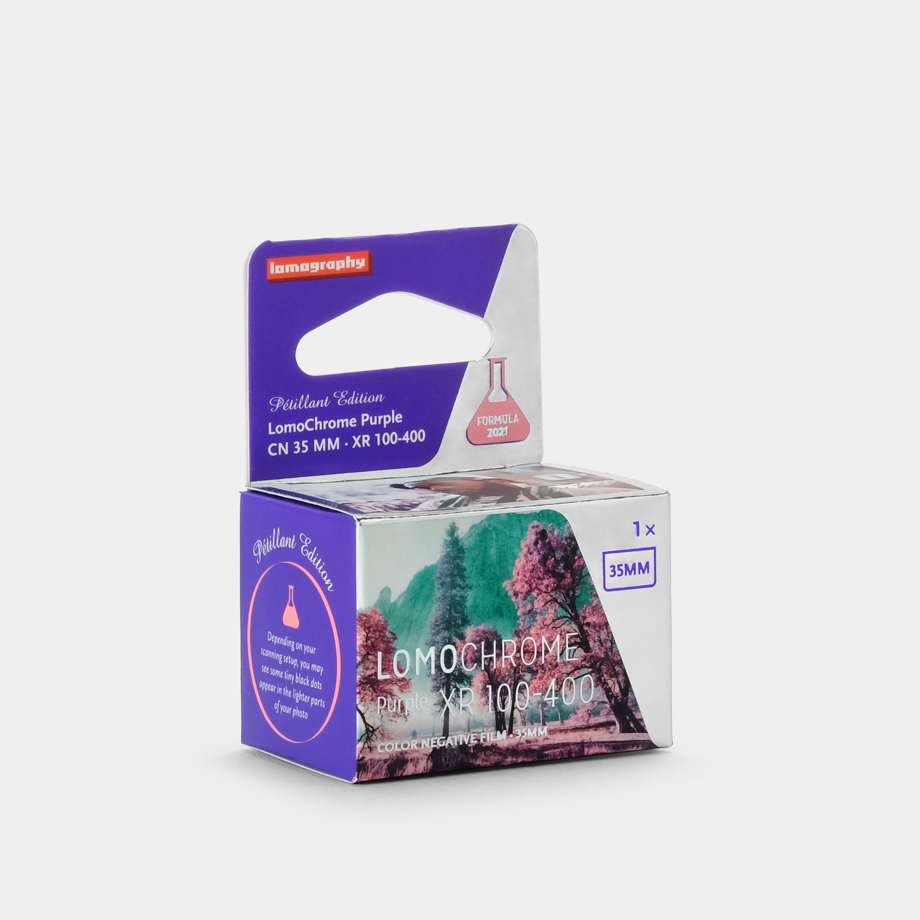 Lomochrome Purple ISO 100-400 35mm Film (36 Exposures)