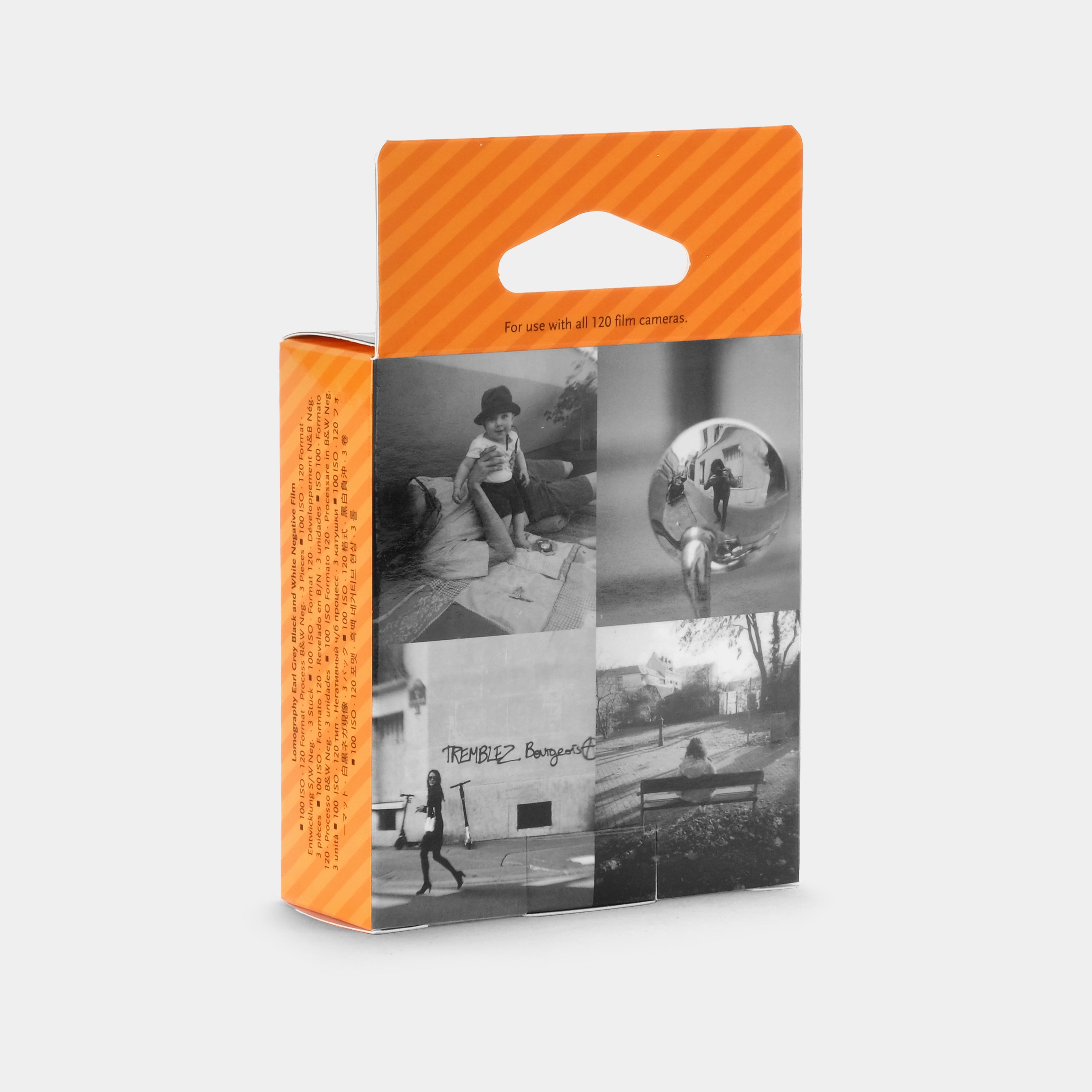 Expired Lomography Earl Grey Black And White 100 ISO 120 Film - 3 Pack