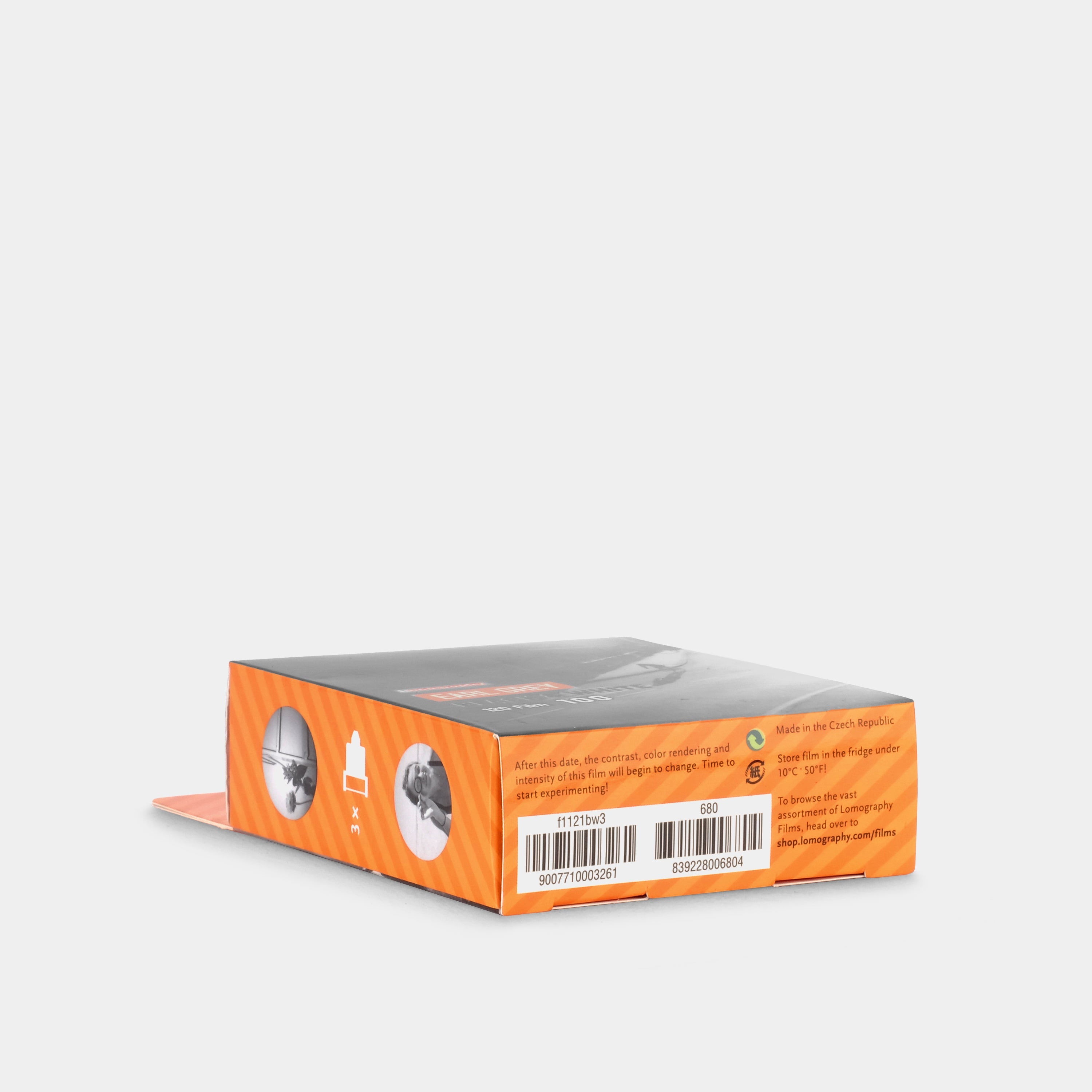 Expired Lomography Earl Grey Black And White 100 ISO 120 Film - 3 Pack