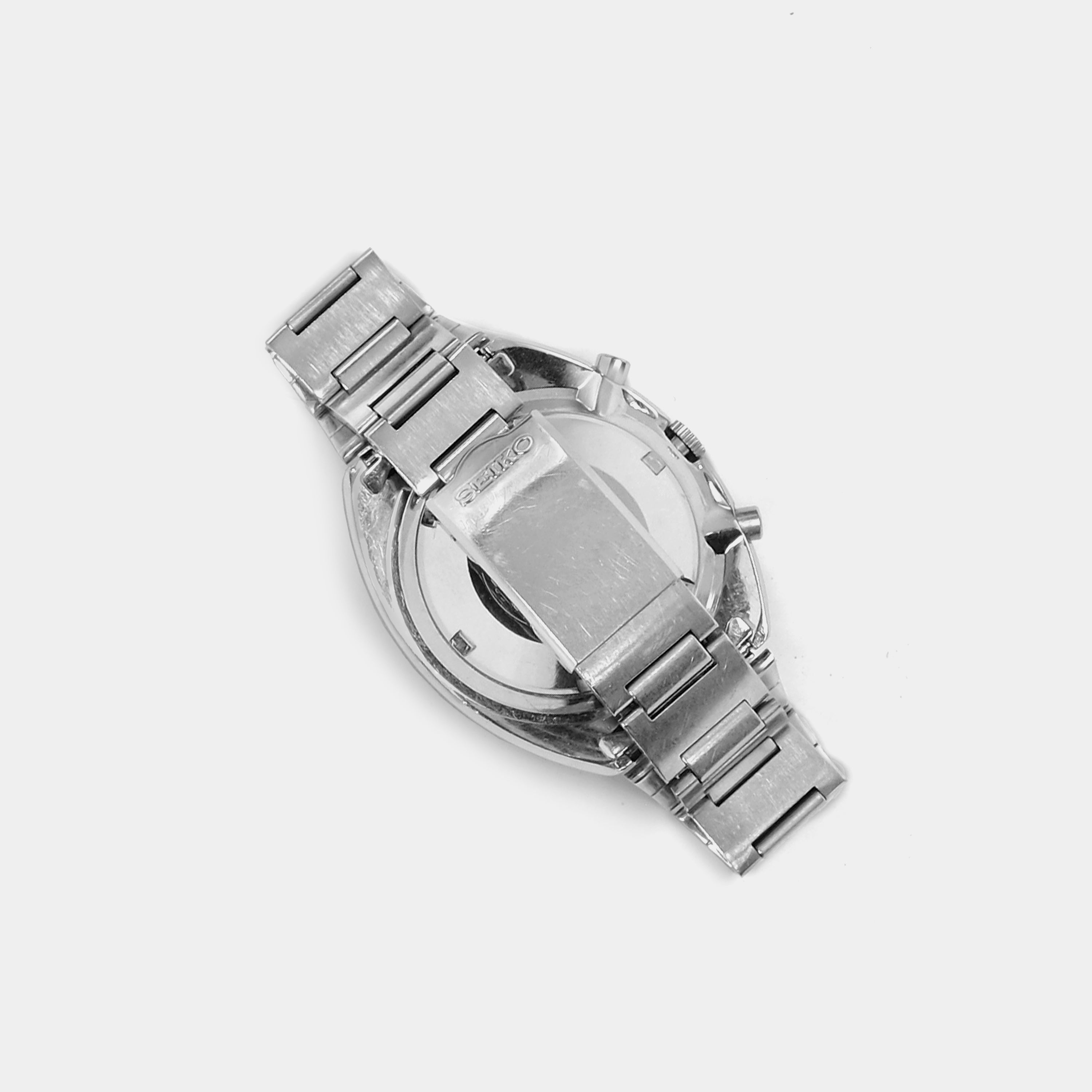 Seiko 'Pogue" Automatic Chronograph ref. 6139-6005 (Yellow Dial) Circa July 1975 Wristwatch