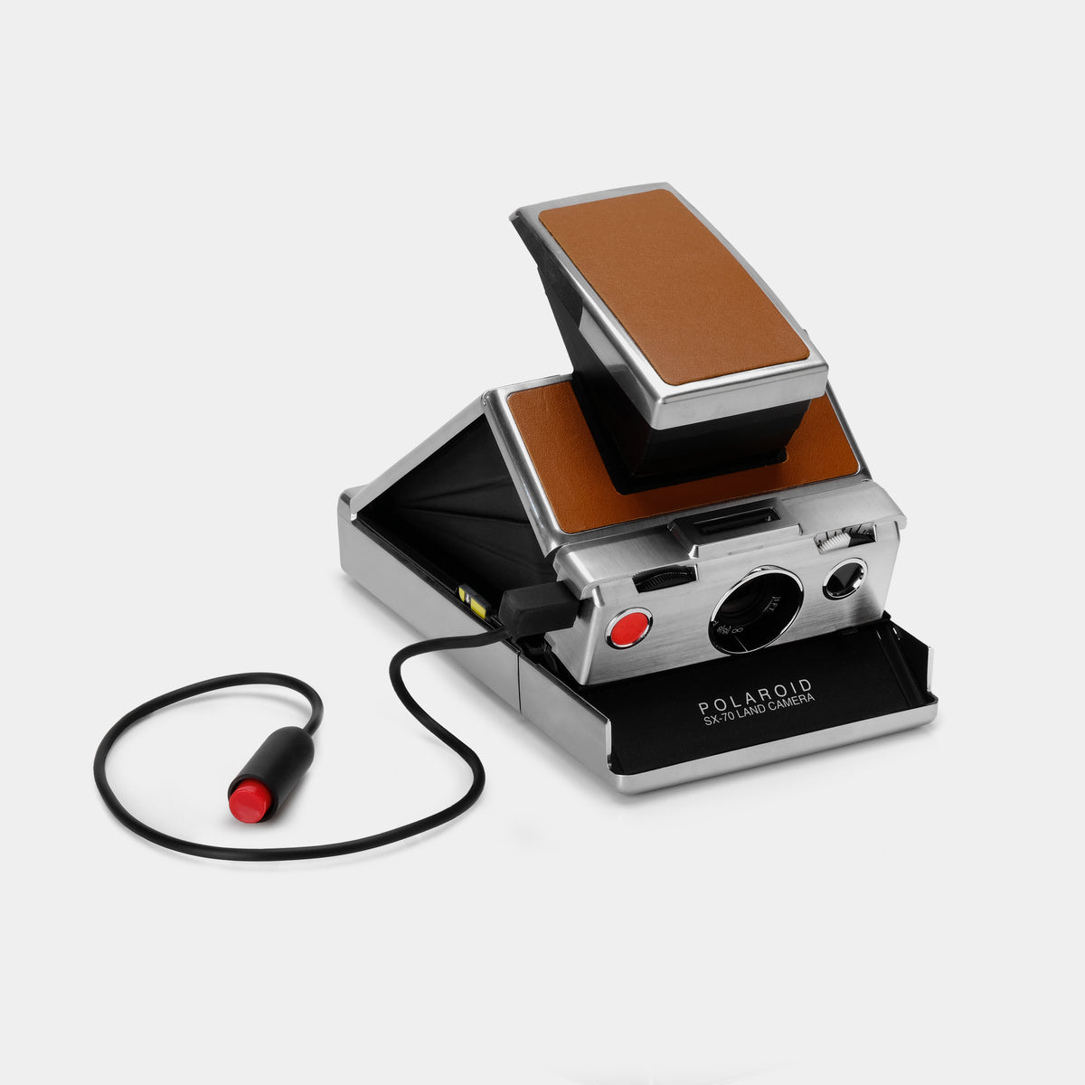 POLAROID 遠い SX-70 ☆通電 シャッターOK☆ AA2074#124