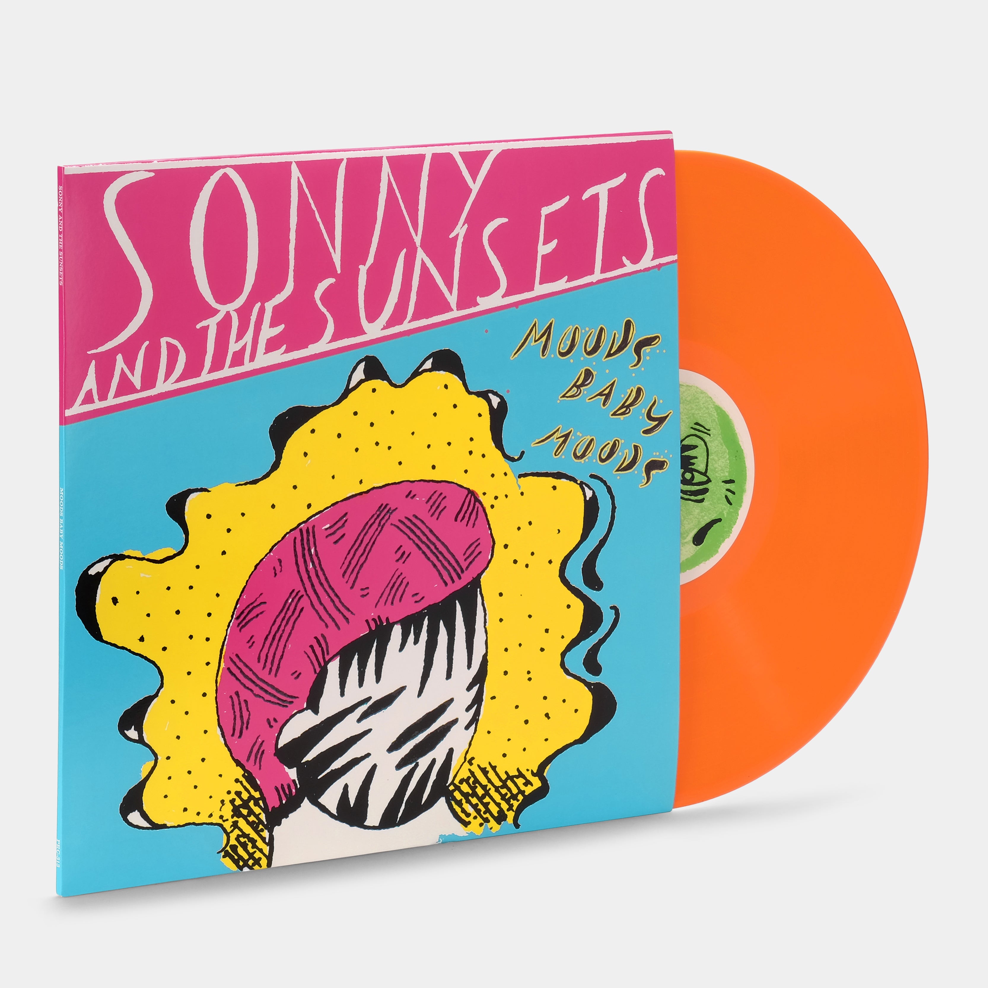Sonny And The Sunsets - Moods Baby Moods LP Orange Vinyl Record