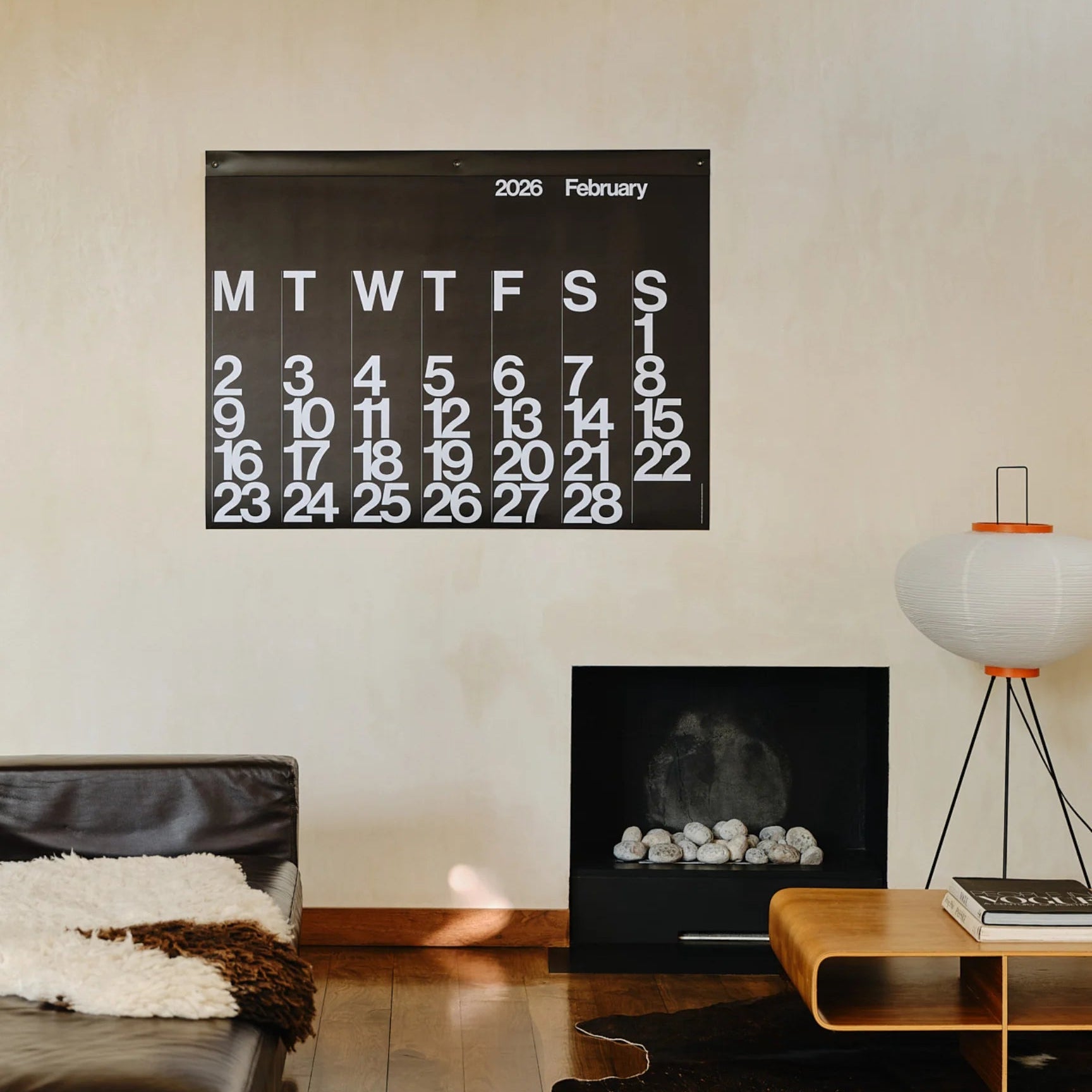 Giant (36" x 48") 2026 Stendig Wall Calendar