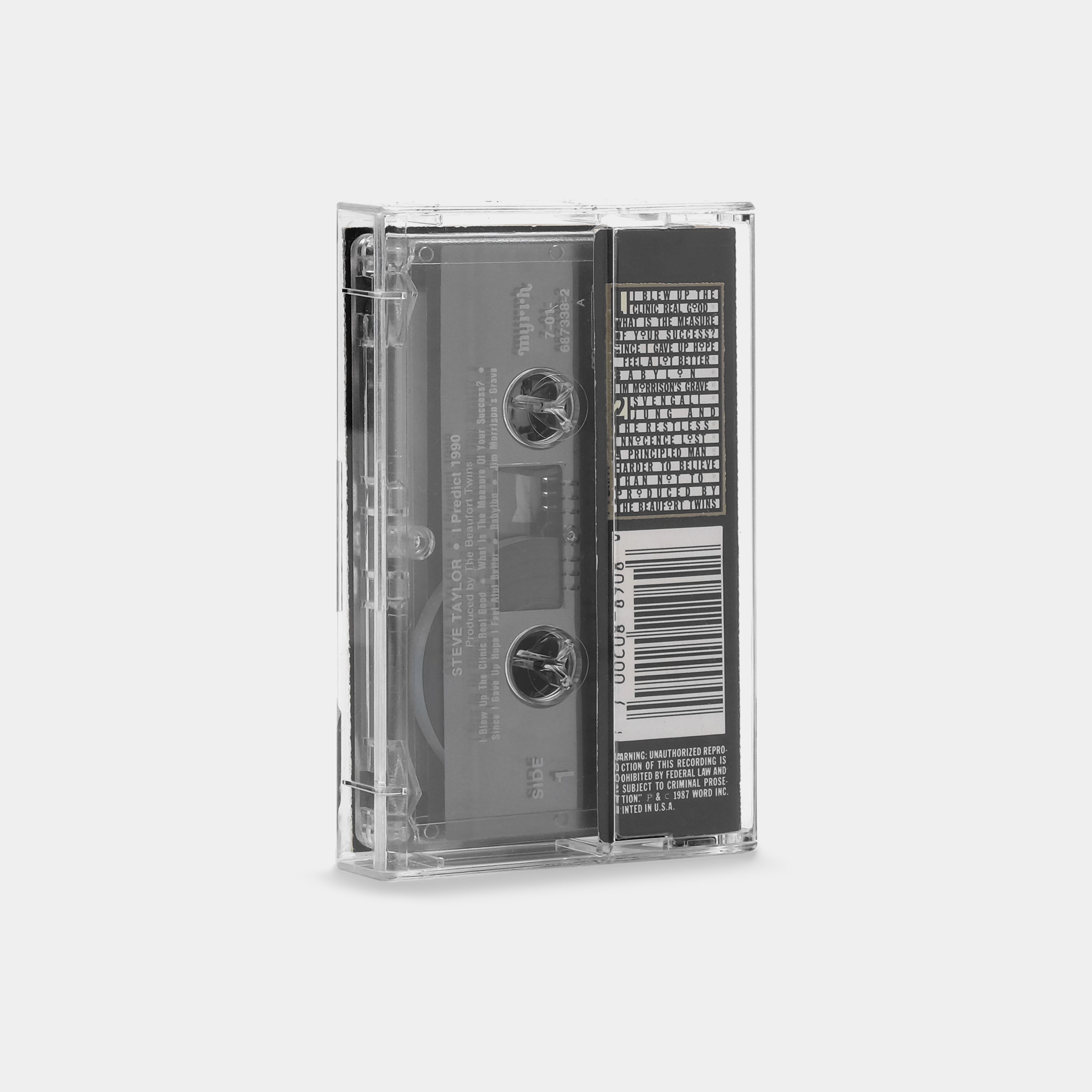 Steve Taylor - I Predict 1990 Cassette Tape