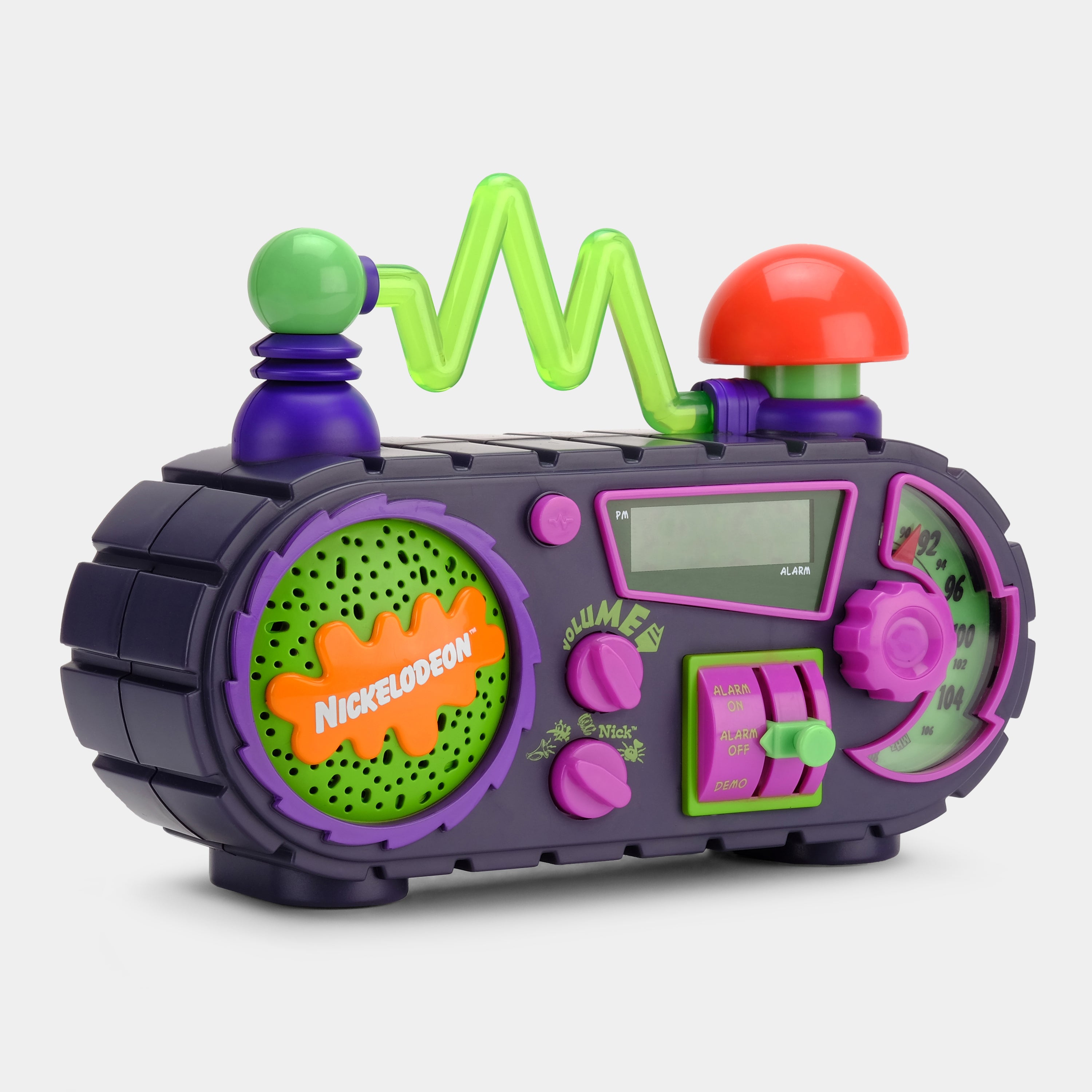 Nickelodeon Time Blaster AM/FM Alarm Clock Radio