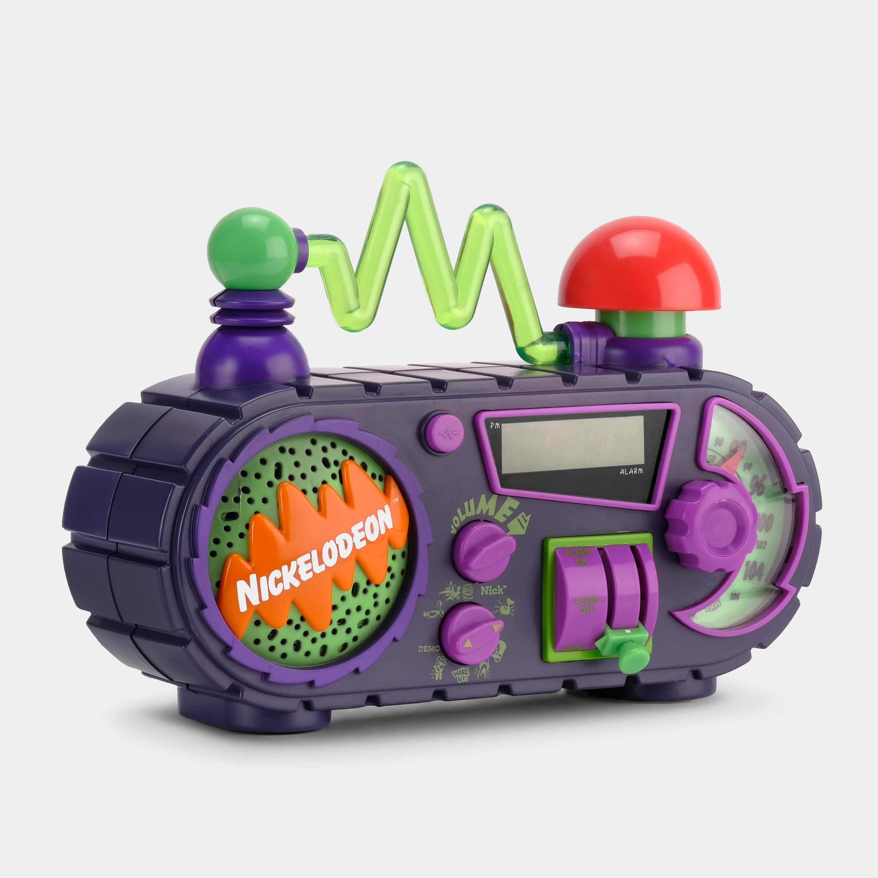 Nickelodeon Time Blaster AM/FM Alarm Clock Radio