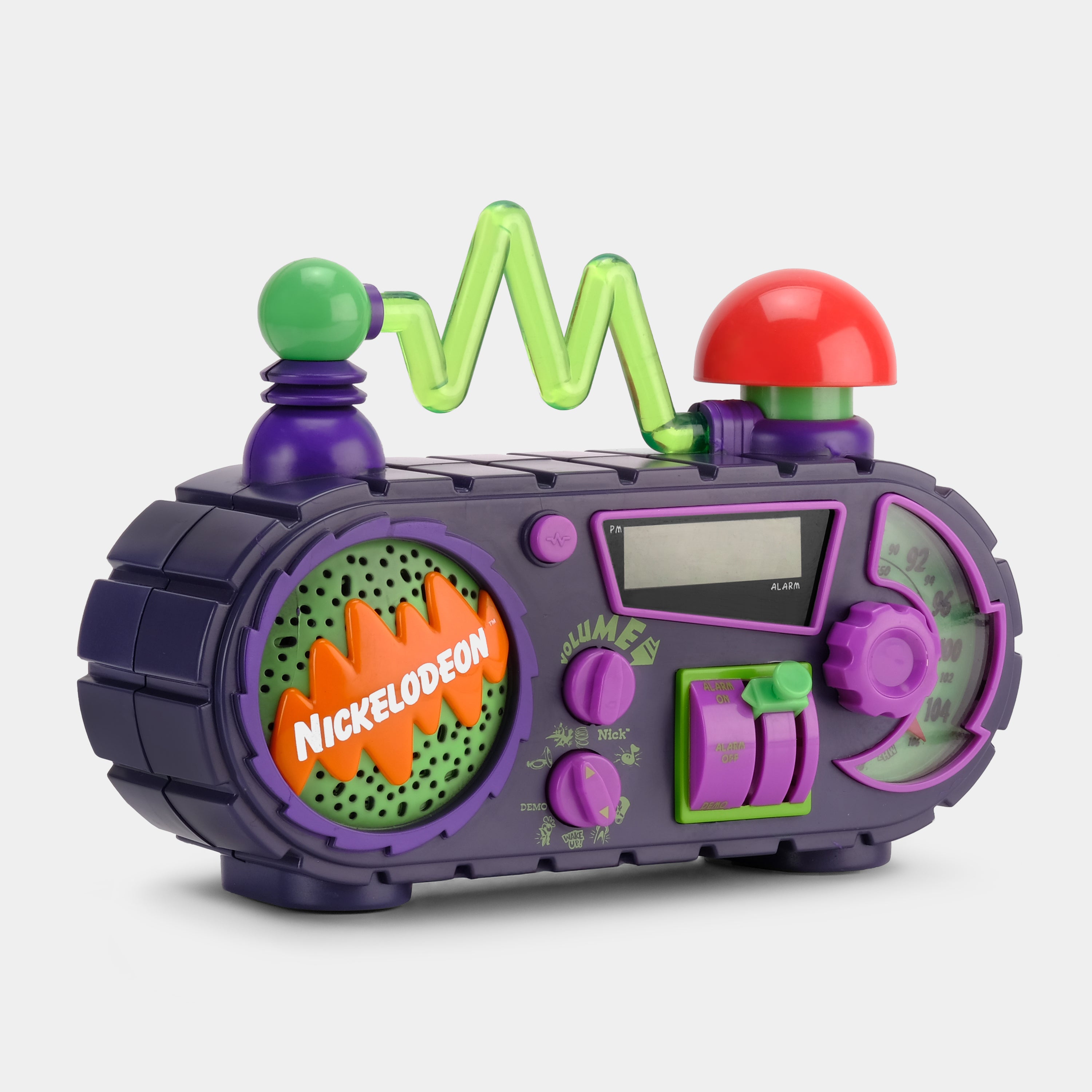 Nickelodeon Time Blaster AM/FM Alarm Clock Radio