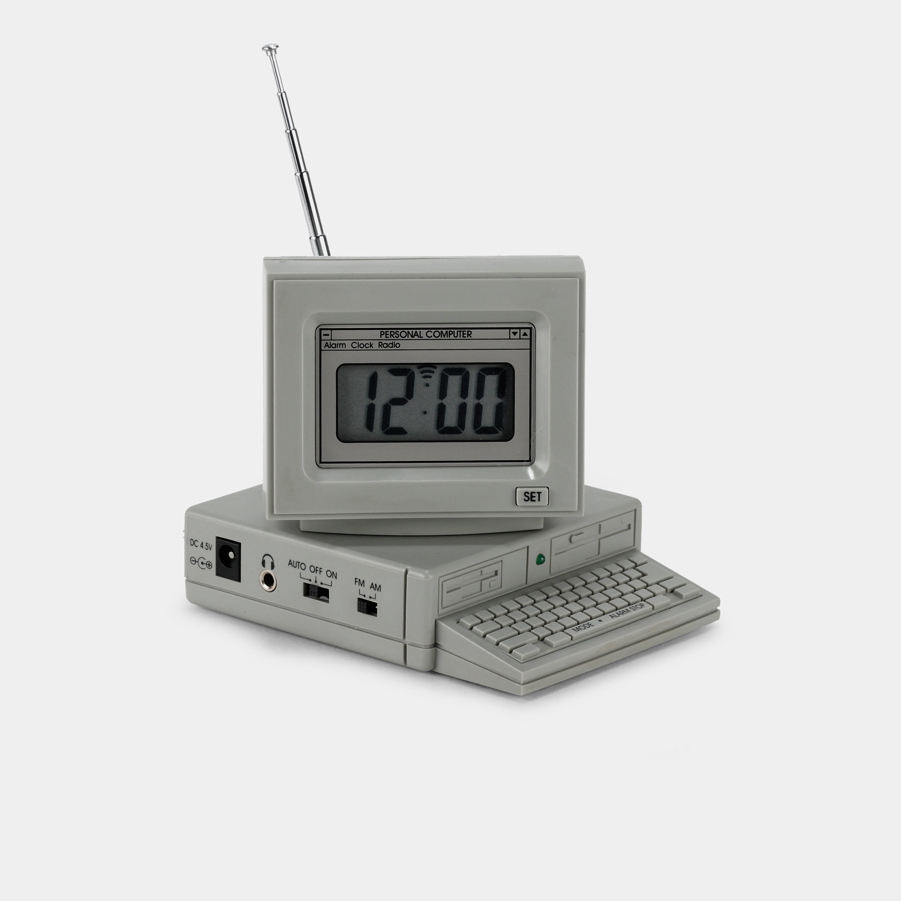 Personal Computer Alarm Clock Radio