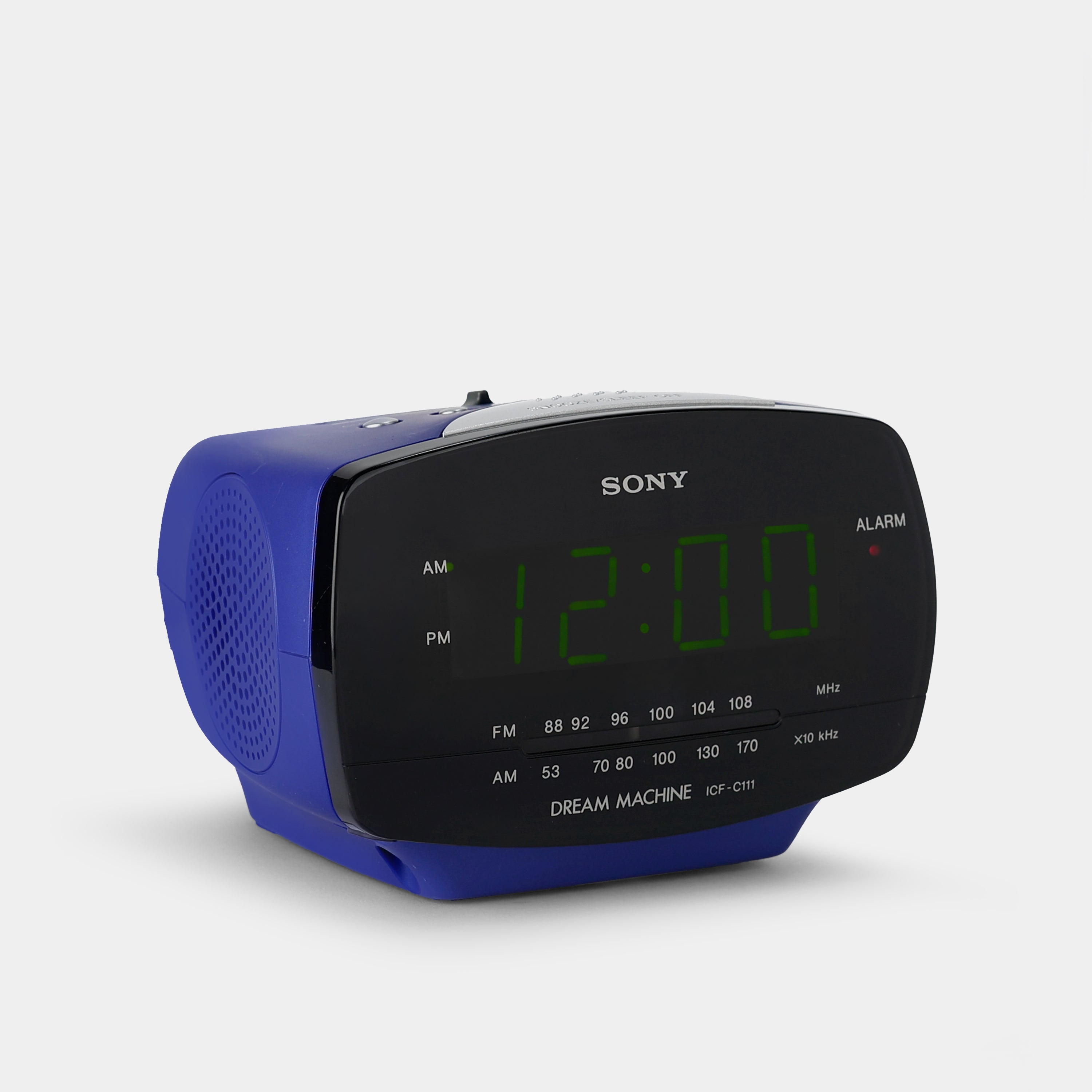 Sony Dream Machine ICF-C111 AM/FM Blue Alarm Clock Radio
