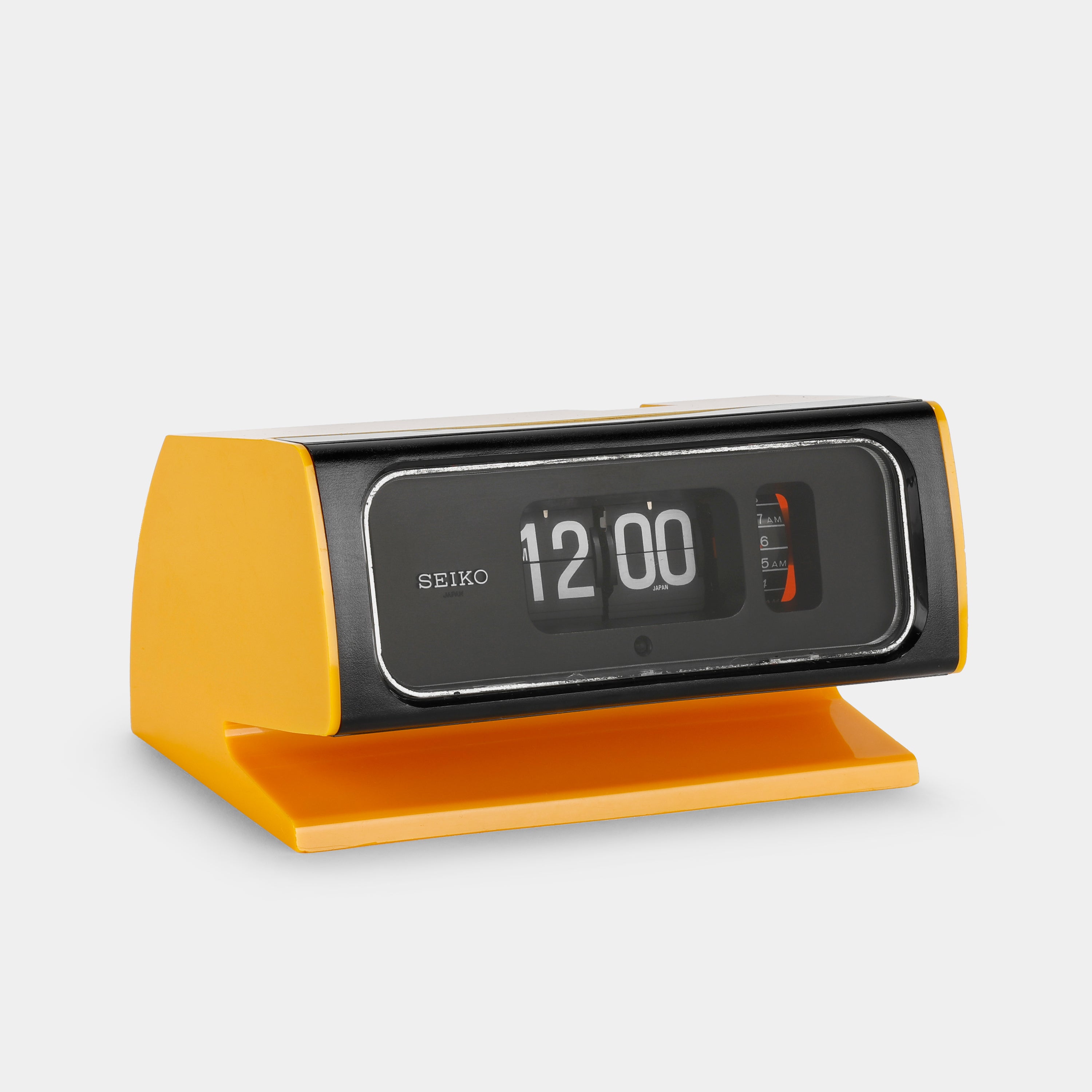 Seiko DP 632 Yellow Alarm Flip Clock