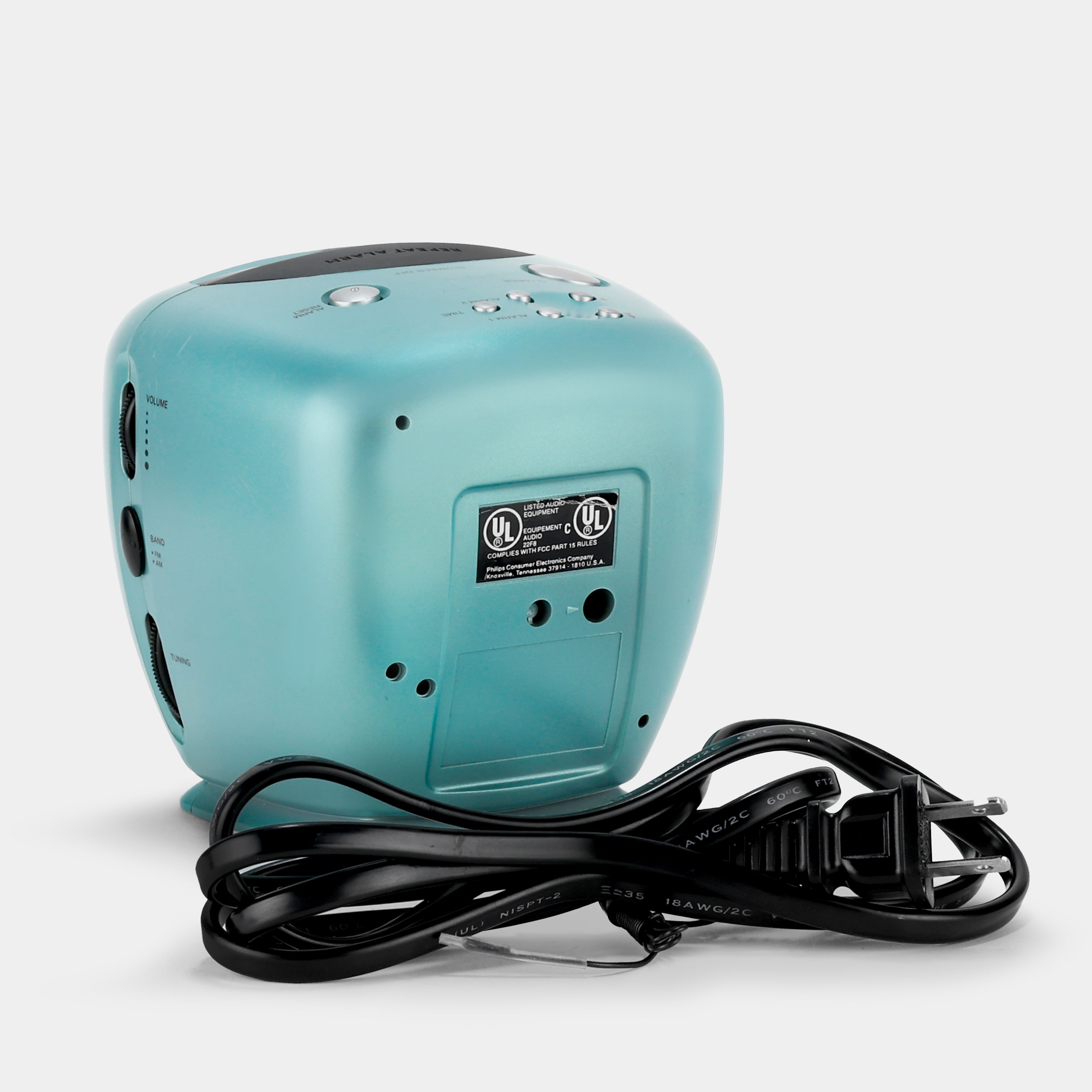 Philips Magnavox AJ3144 FM/AM Alarm Clock Radio