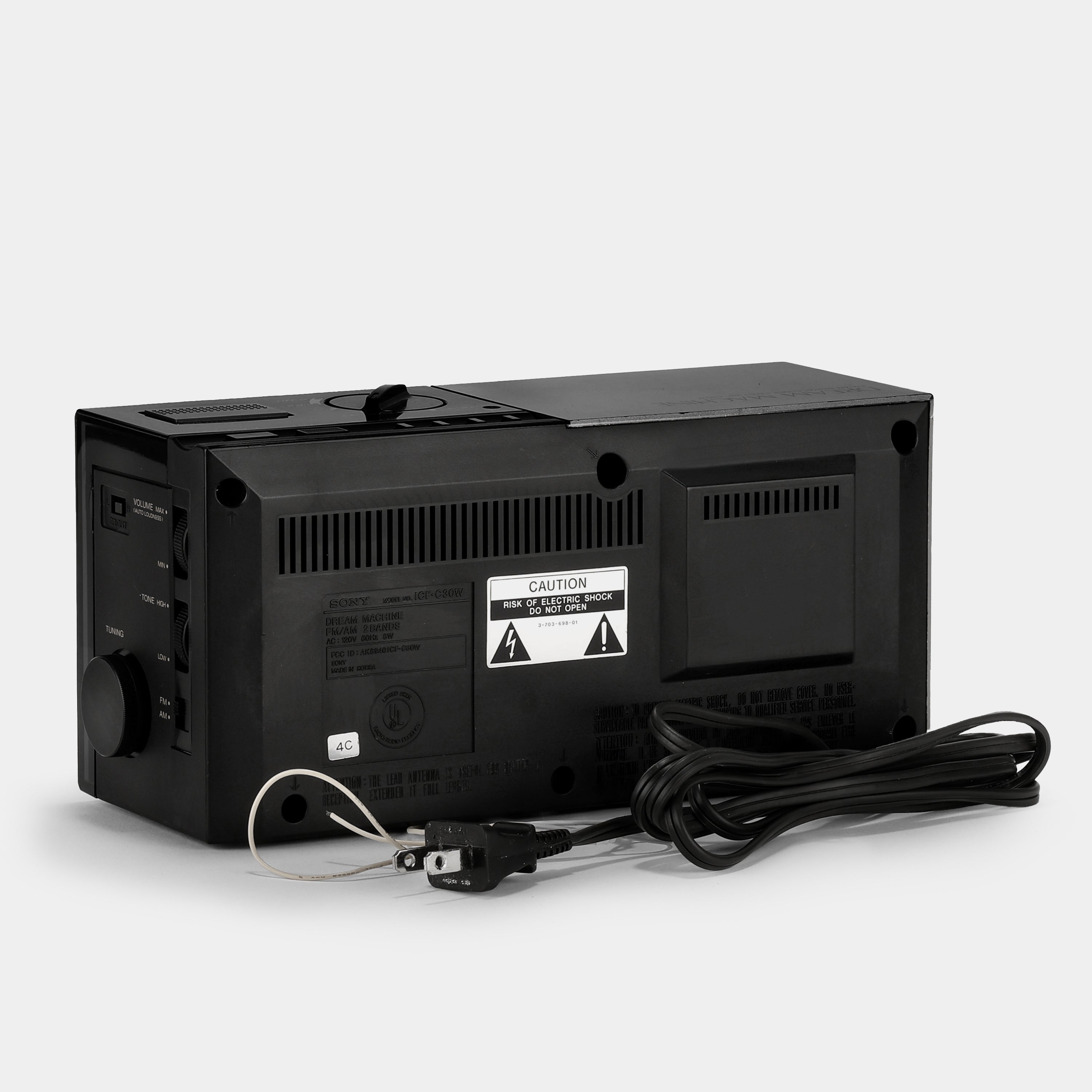 Sony Dream Machine ICF-C30W AM/FM Alarm Clock Radio