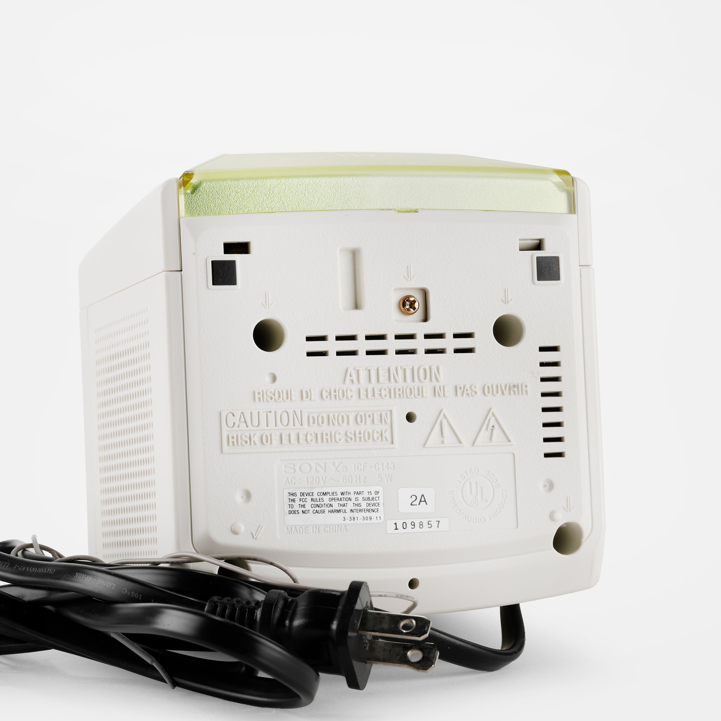 Sony Dream Machine ICF-C143 Alarm Clock Radio